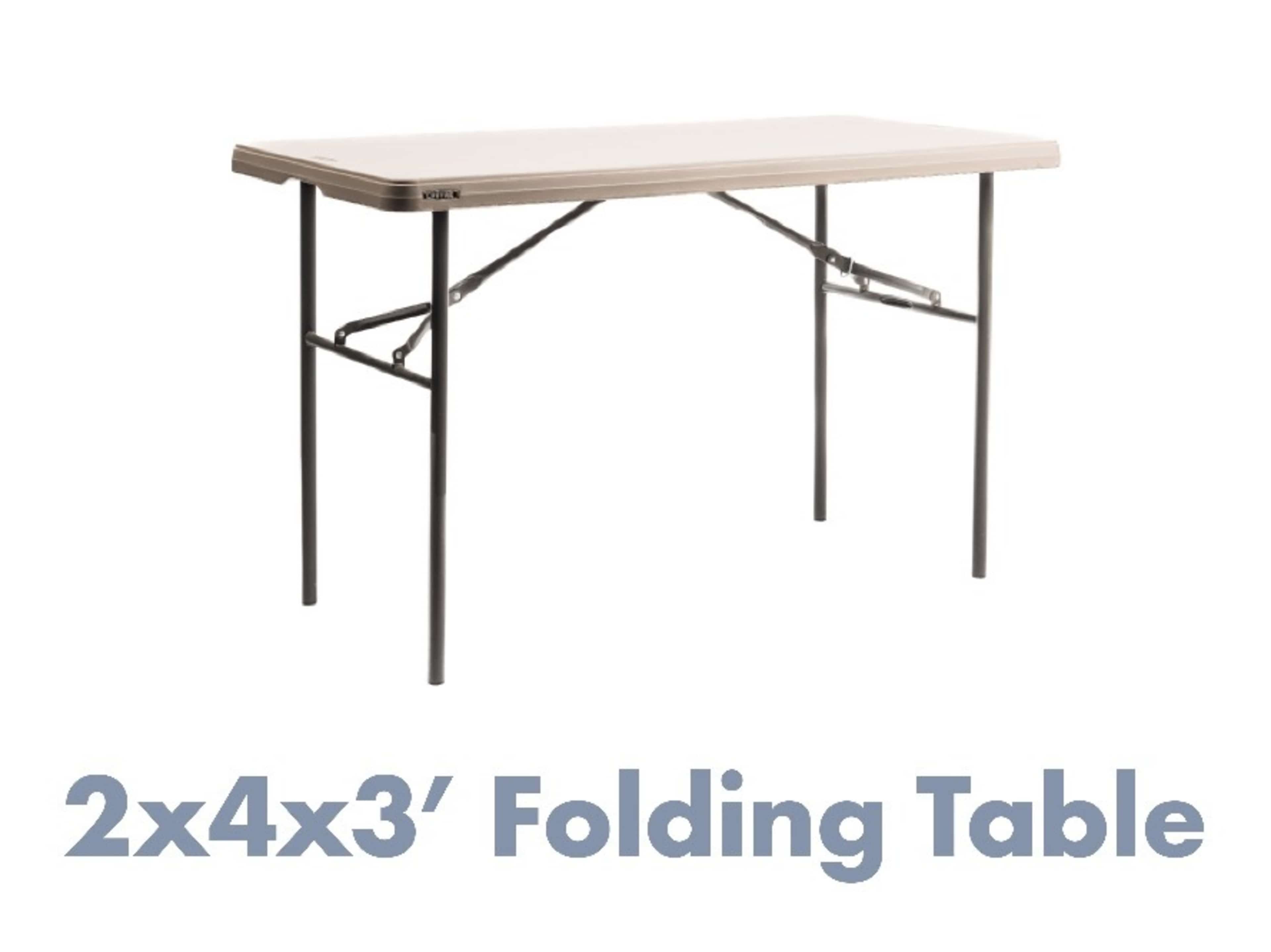 Event Folding Table