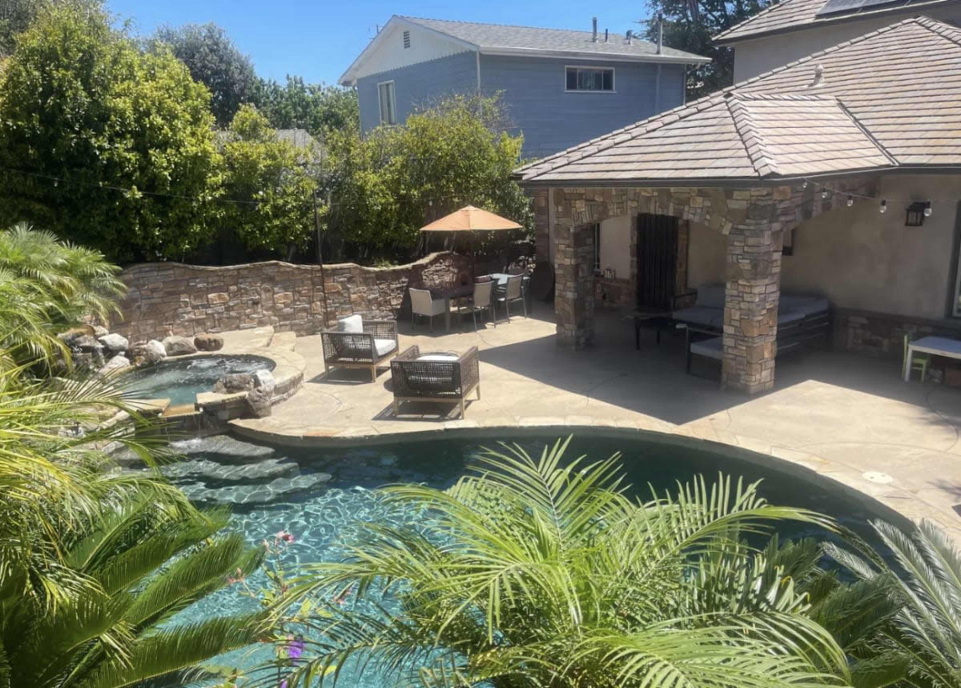4000 sq ft South Bay Stone House with Pool & Waterfalls Image in El Segundo, El Segundo, CA
