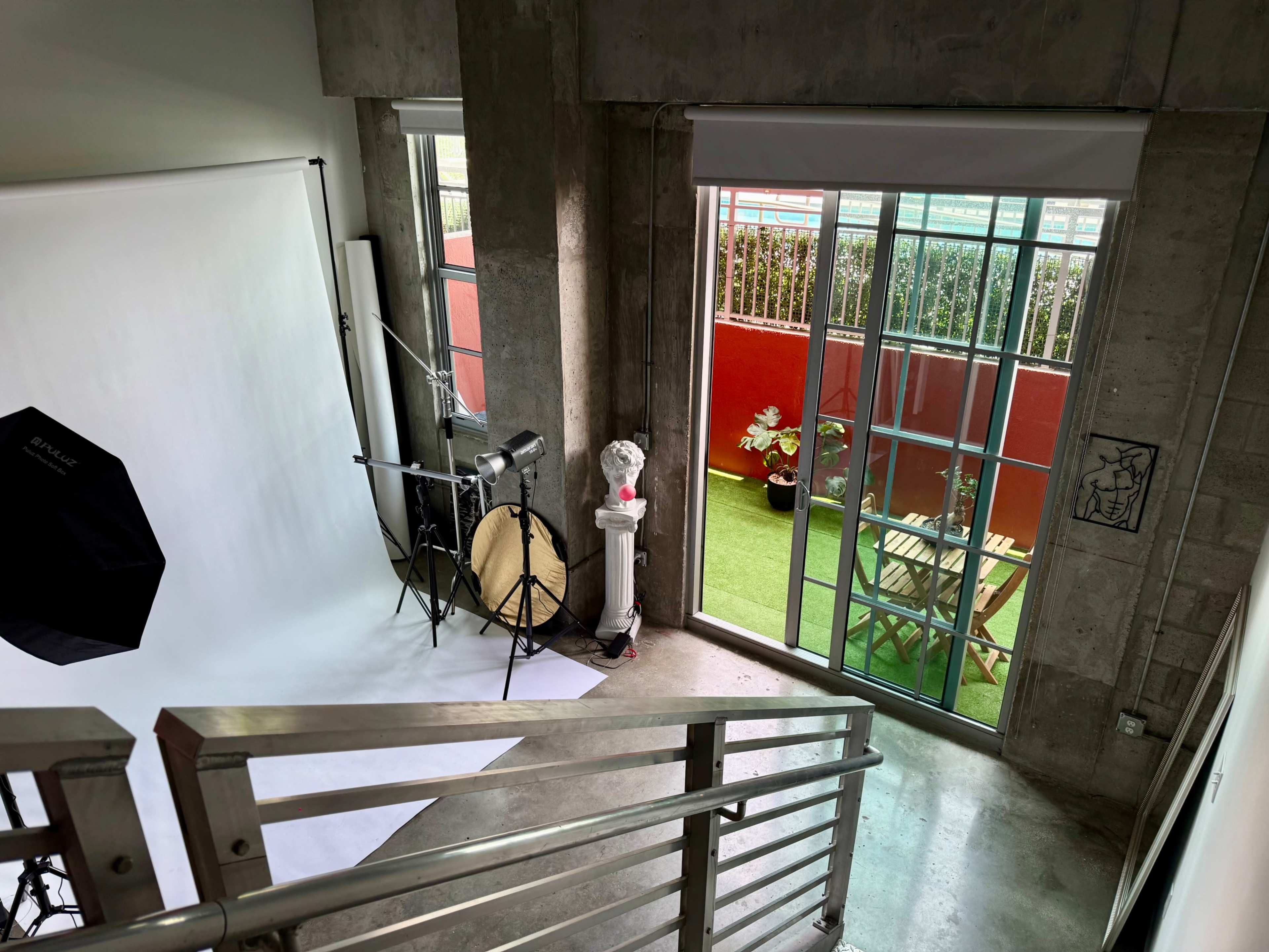 La Guarida Industrial Loft Photo Studio Image in Town Square, Miami, FL