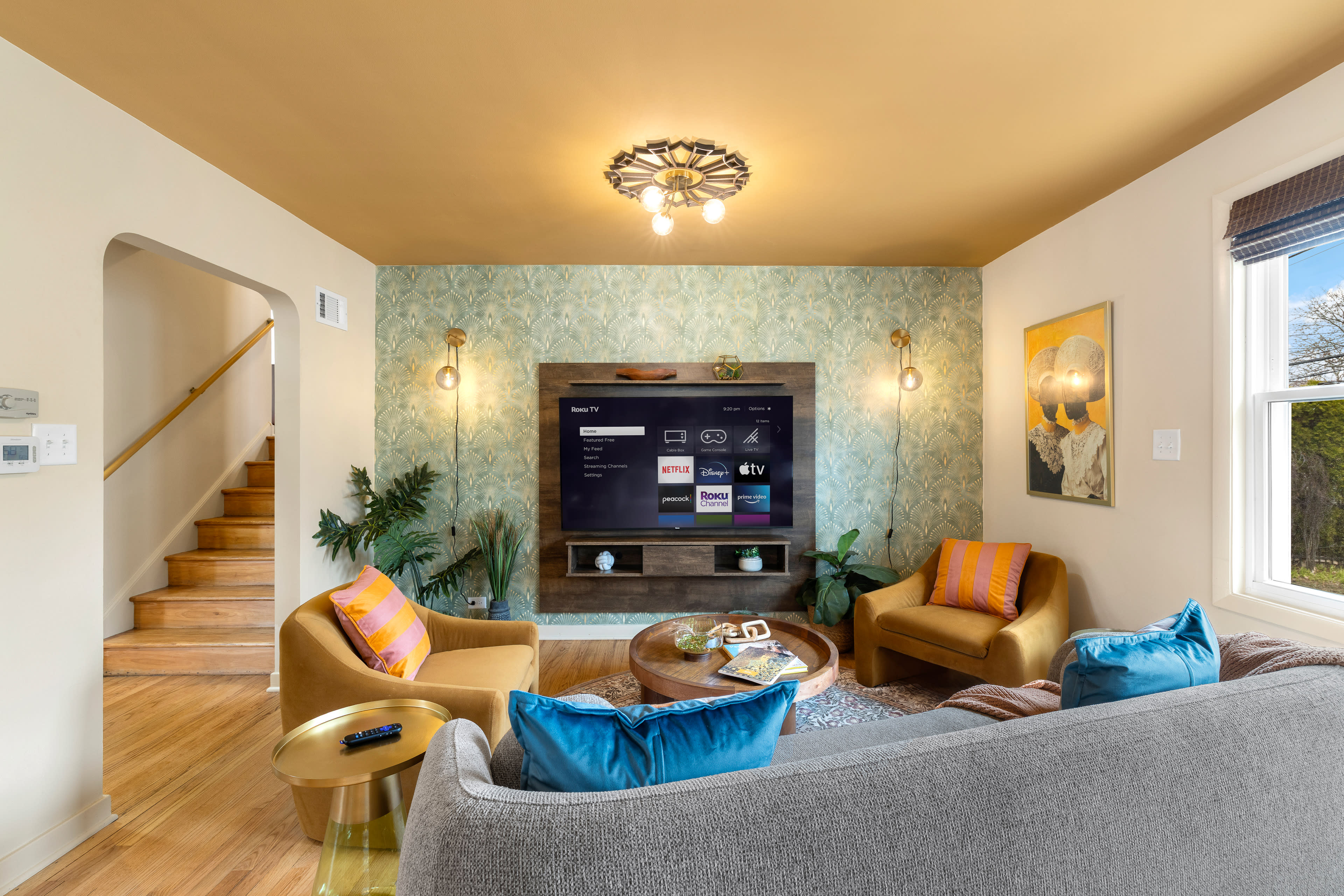 Bright Modern Home with Retro Arcade Game Room, Steps from Forest Preserve Image in Proviso Township, La Grange Park, IL