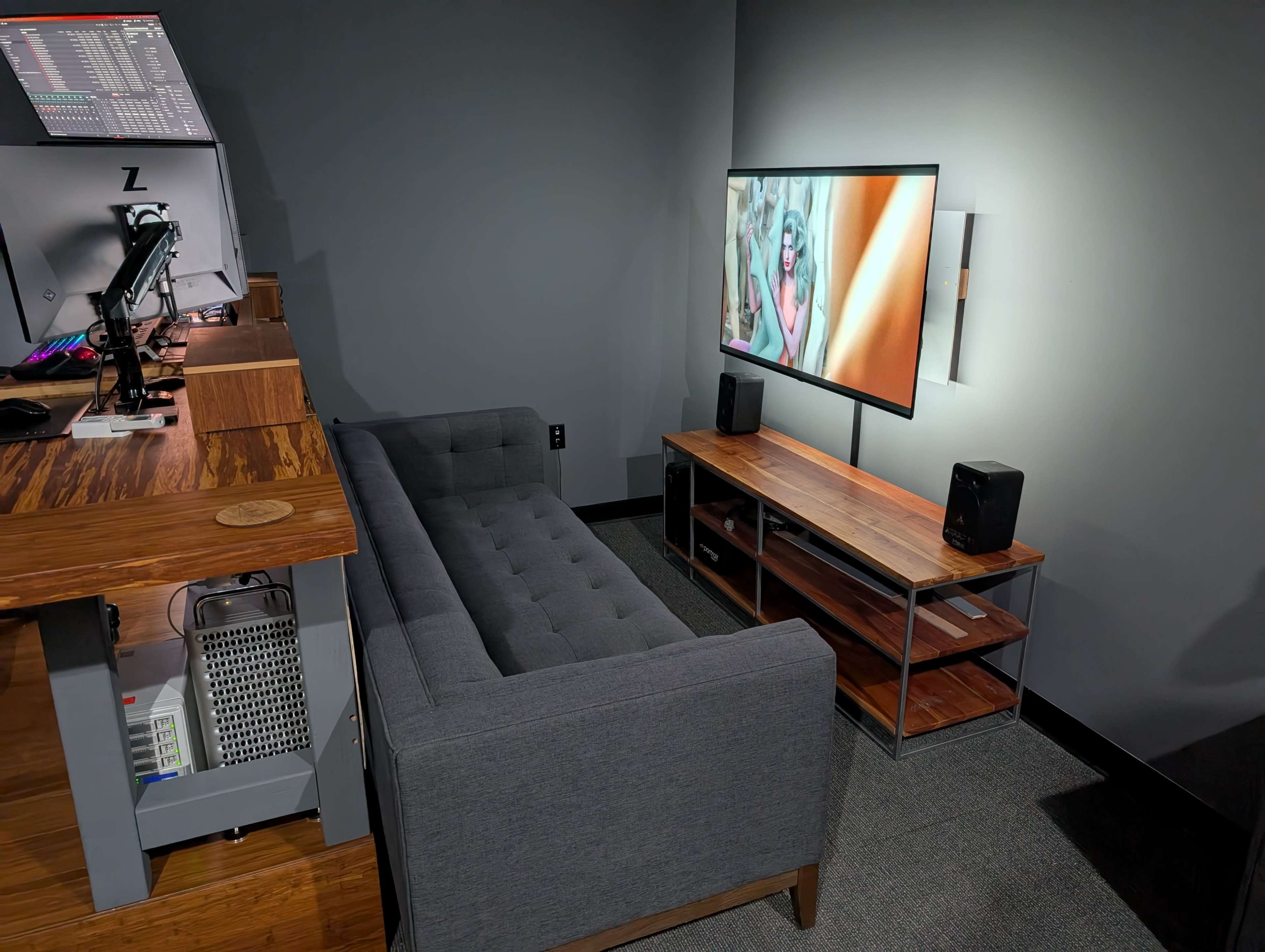 🎬  Premium Editing & Color Grading Suite w/ HDR Streaming | Calibrated Monitors + Mac Pro} Image in Northwest Industrial, Portland, OR