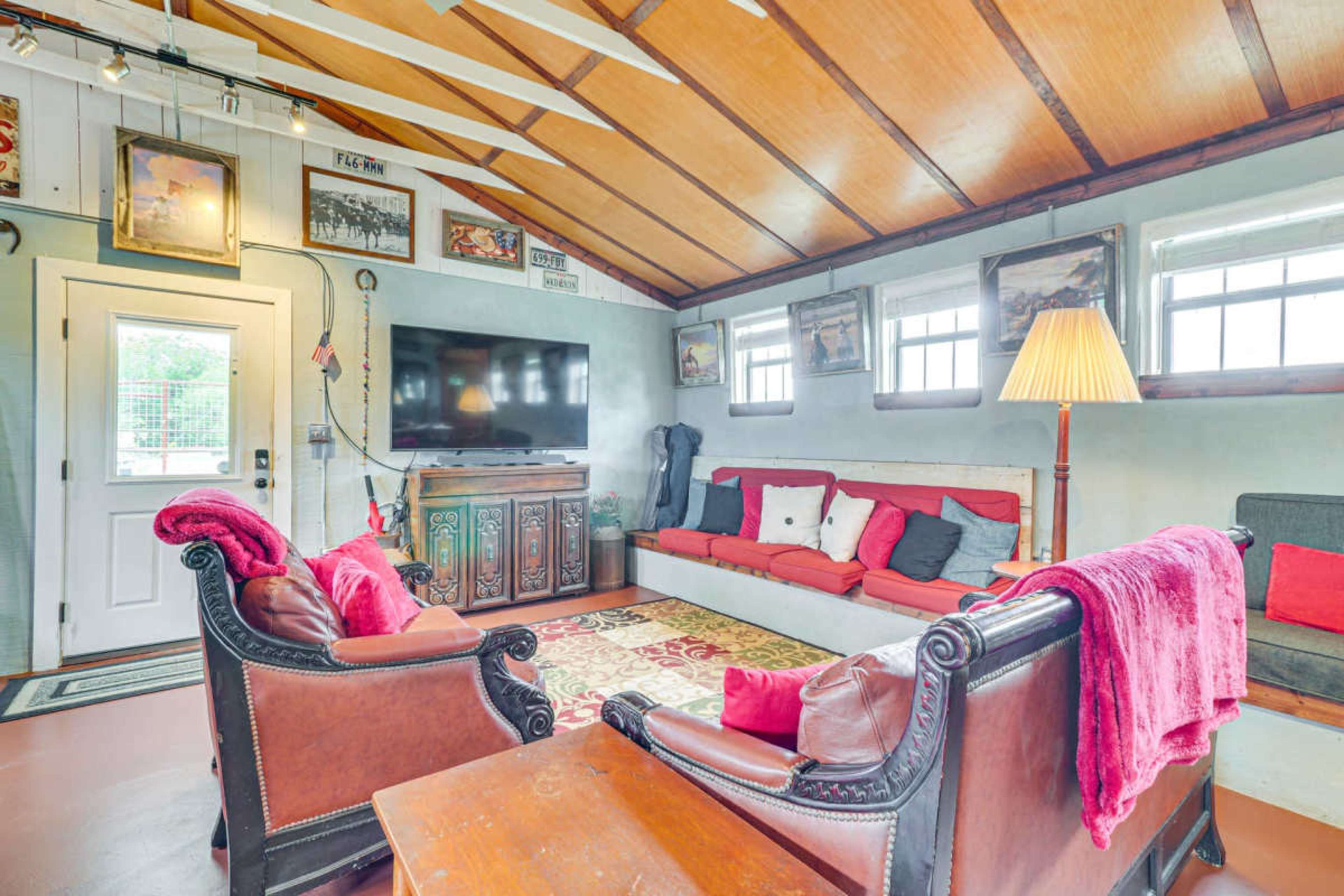 One Acre Riverfront Property Image in Martindale, Martindale, TX