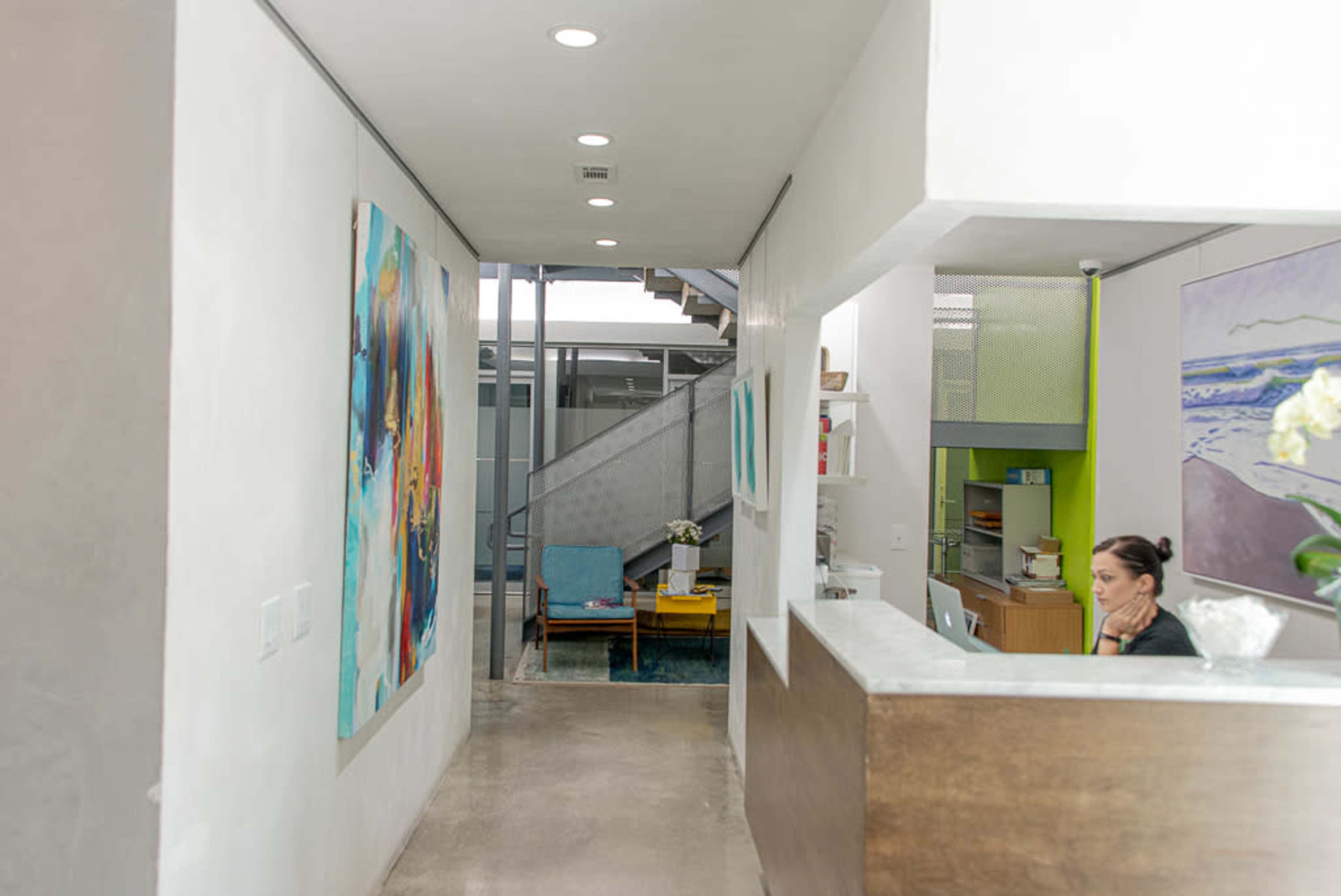 Modern Intimate Reception Area in Rice Village Image in University Place, Houston, TX