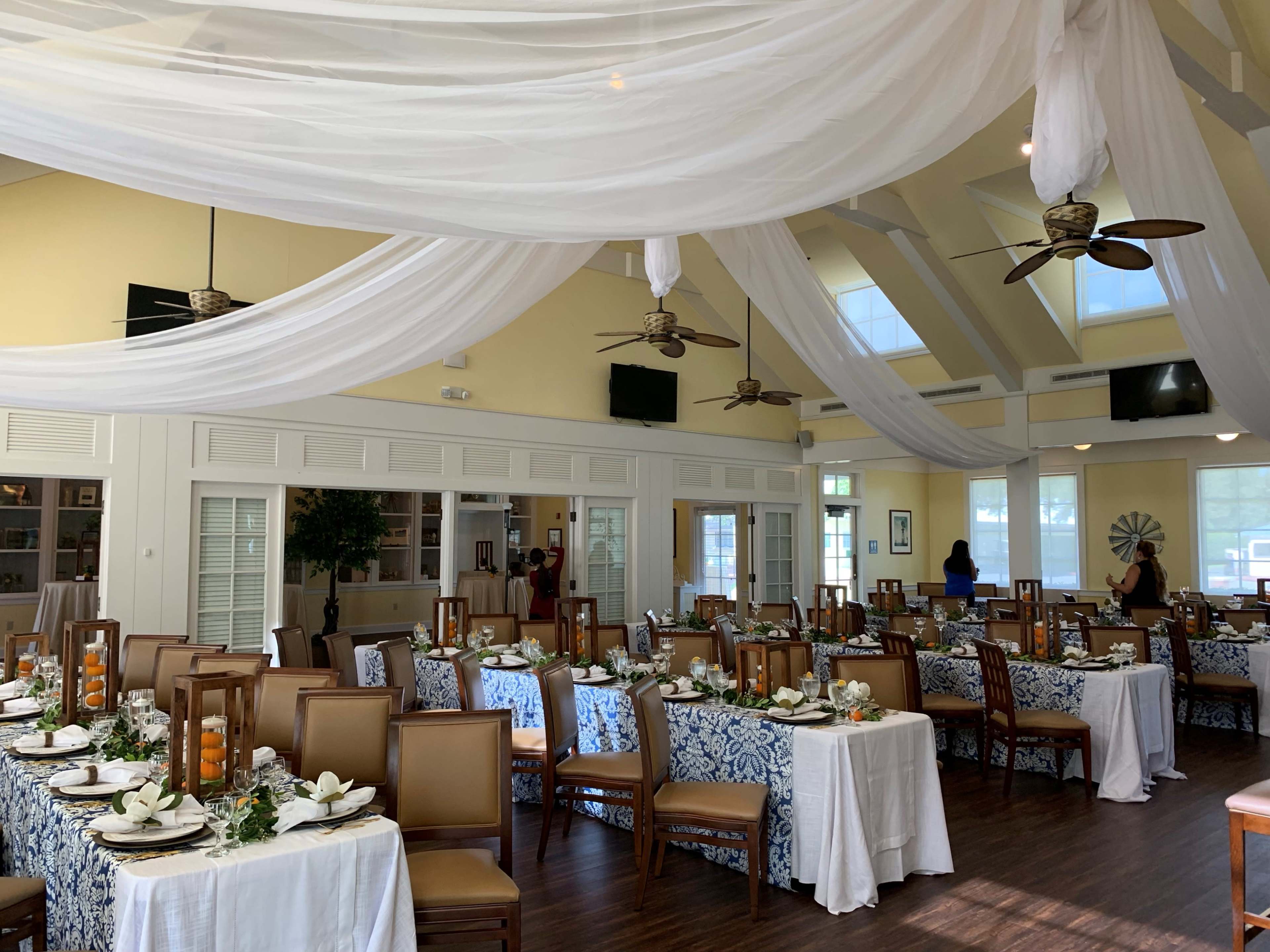 Sunlight Dining Room with Scenic Golf Course Views Image in Celebration, Celebration, FL