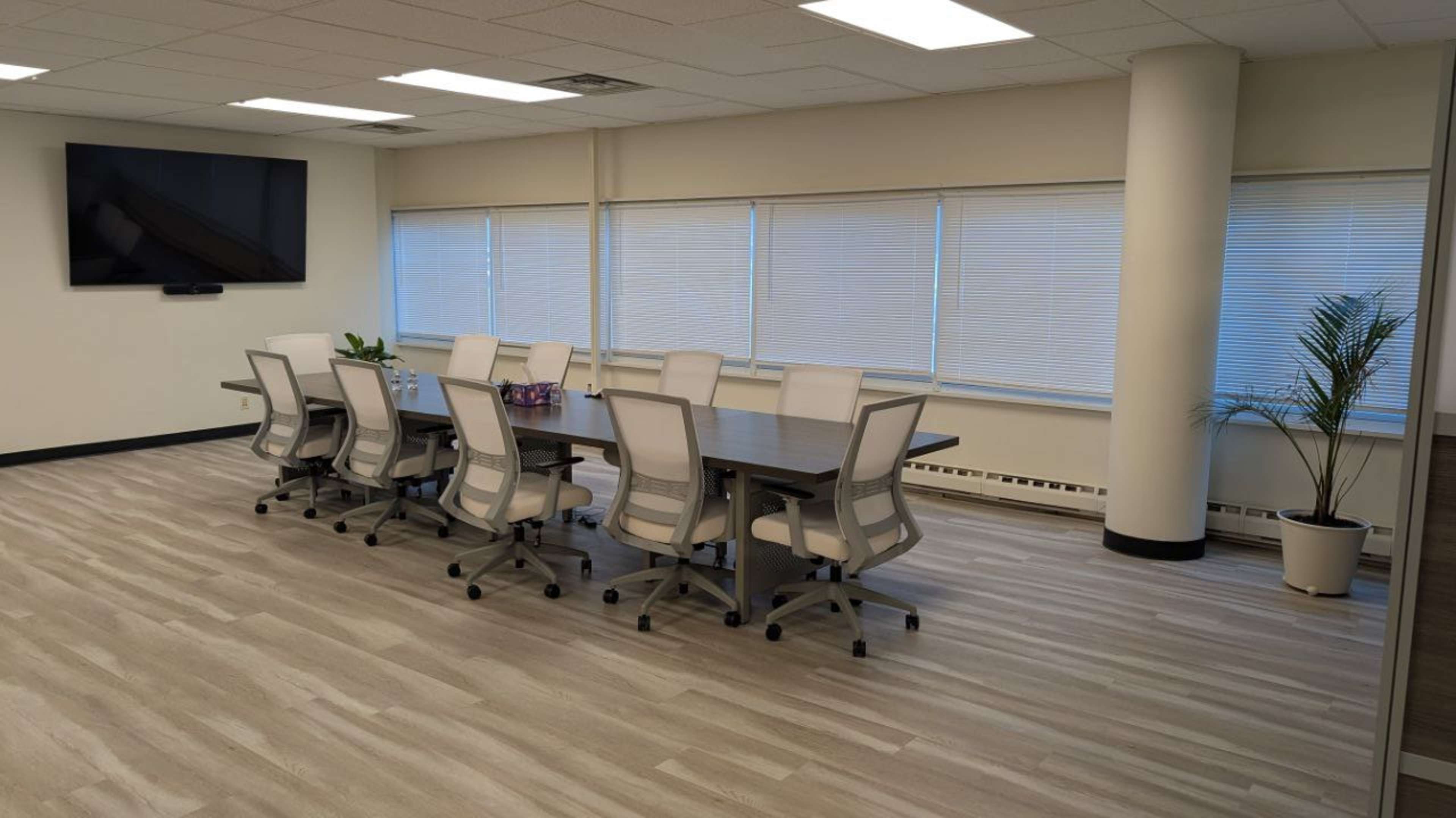 Office Space with conference, lounge and main desk Image in York Township, Lombard, IL
