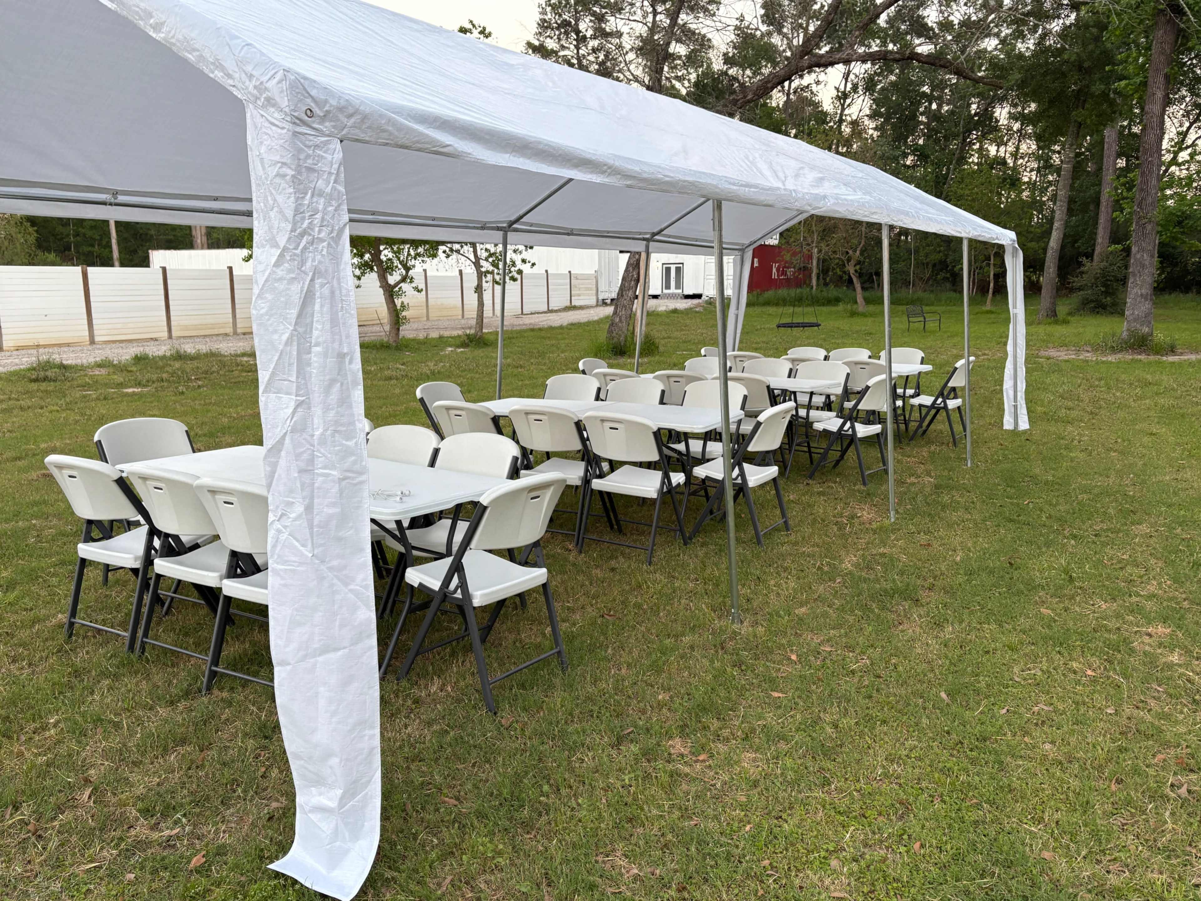 backyard at Pineda's house Image in Spring, Spring, TX