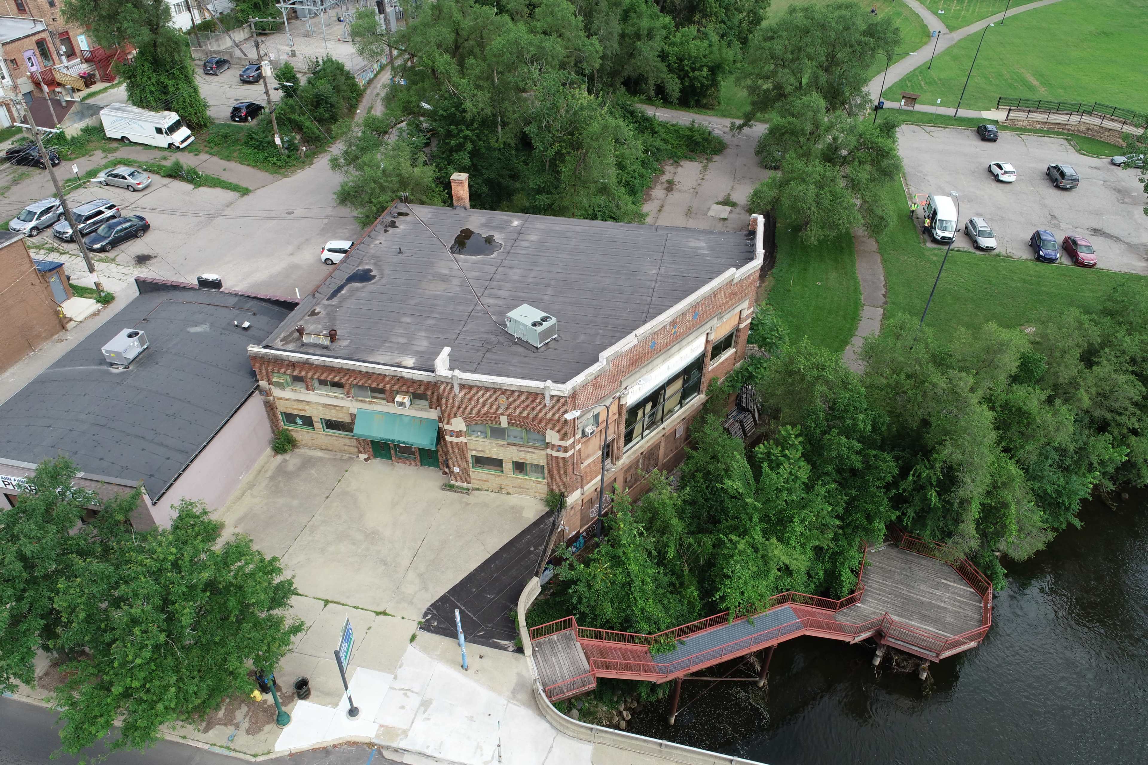 1927 Historic Art Deco Building – Raw, Gutted Interior for Film Shoots (Downtown Ypsilanti) Image in Depot Town, Ypsilanti, MI