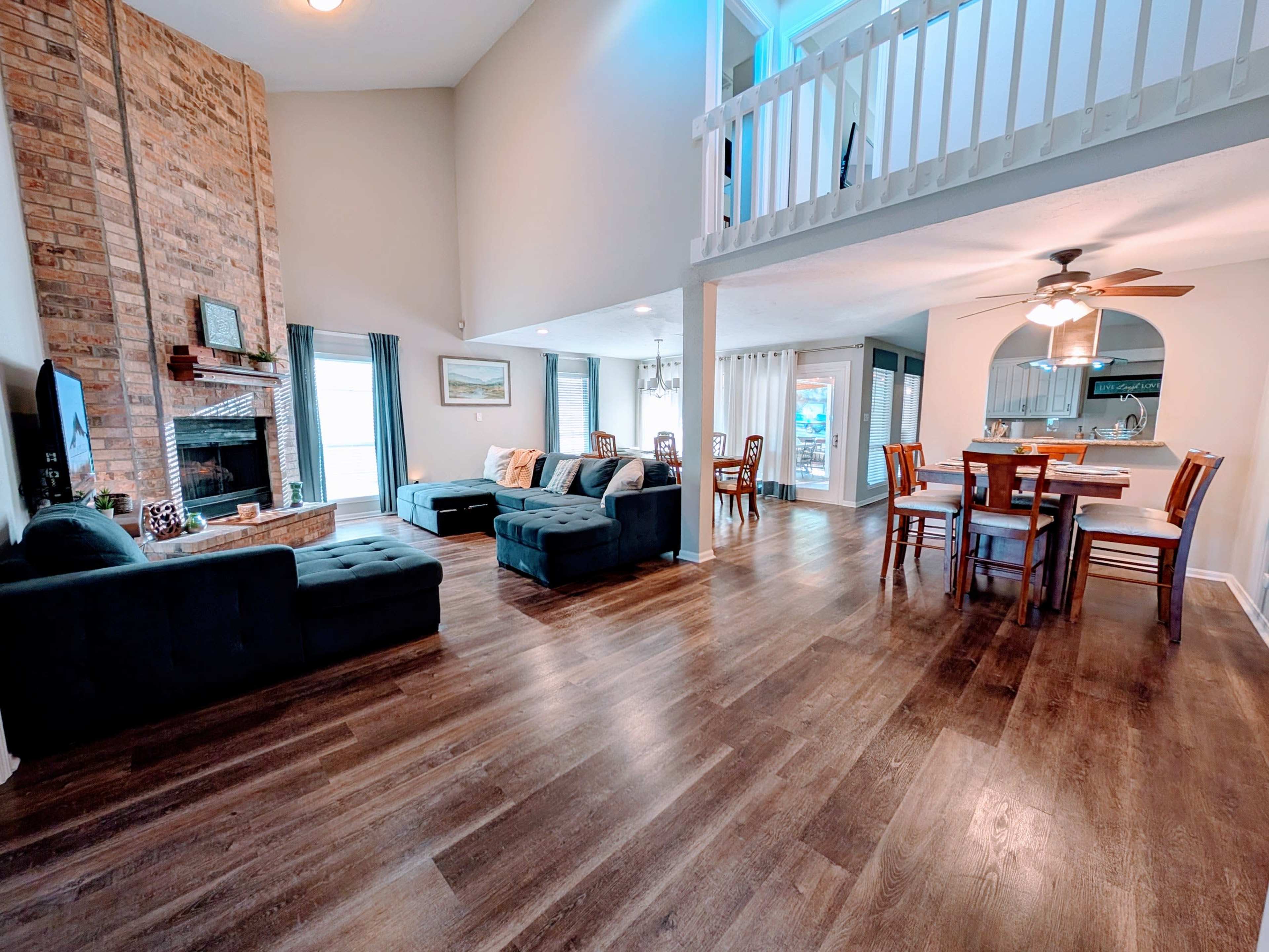 Spacious rooms for cooking, dining and socializing Image in Conroe, Montgomery, TX