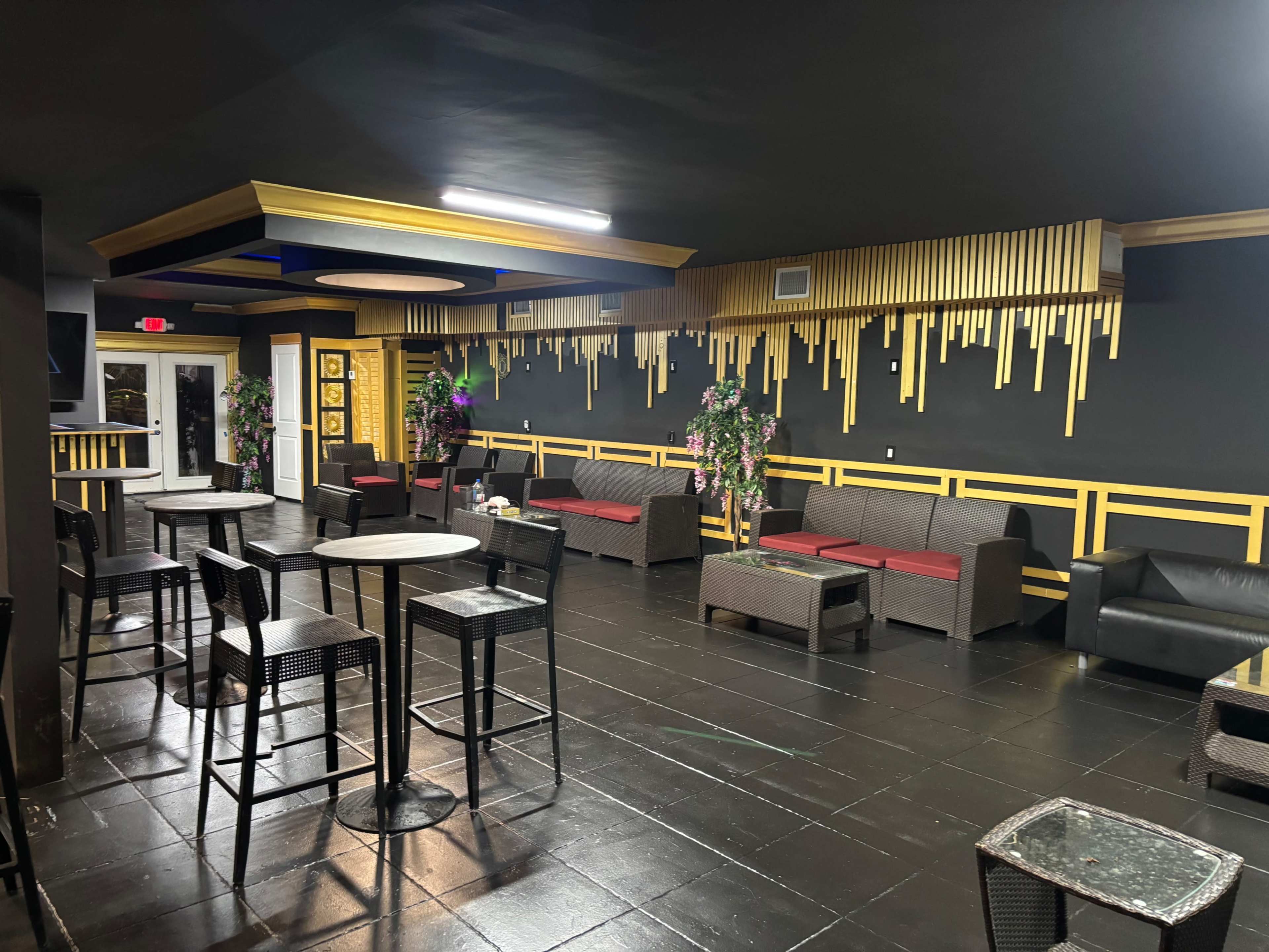 Sleek Upscale Event Space with Bar and Patio Image in Miramar, Miramar, FL