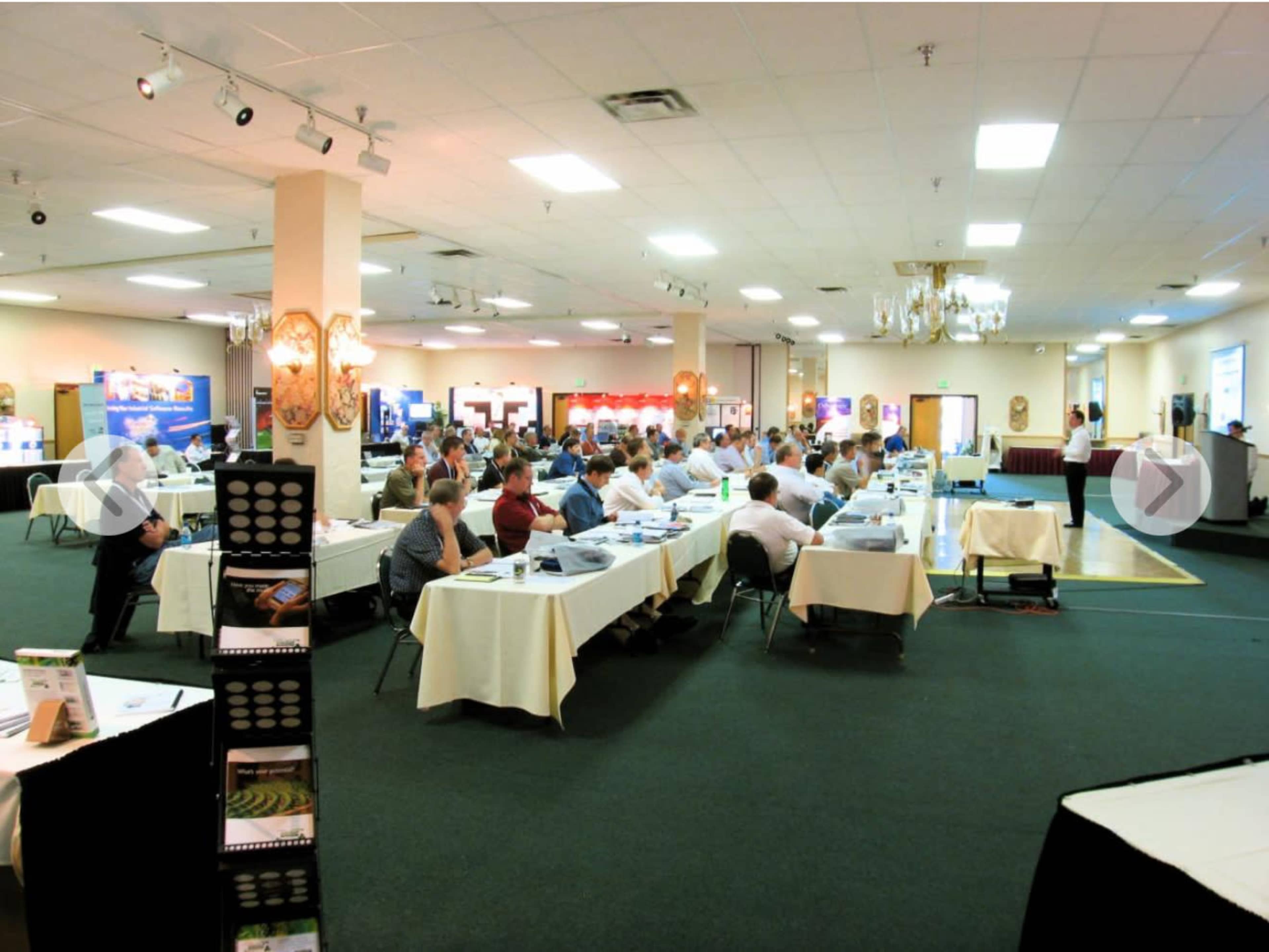 Elegant Aurora Ballroom with Sound System, Big Screen & Bar Host. Image in City Center North, Aurora, CO