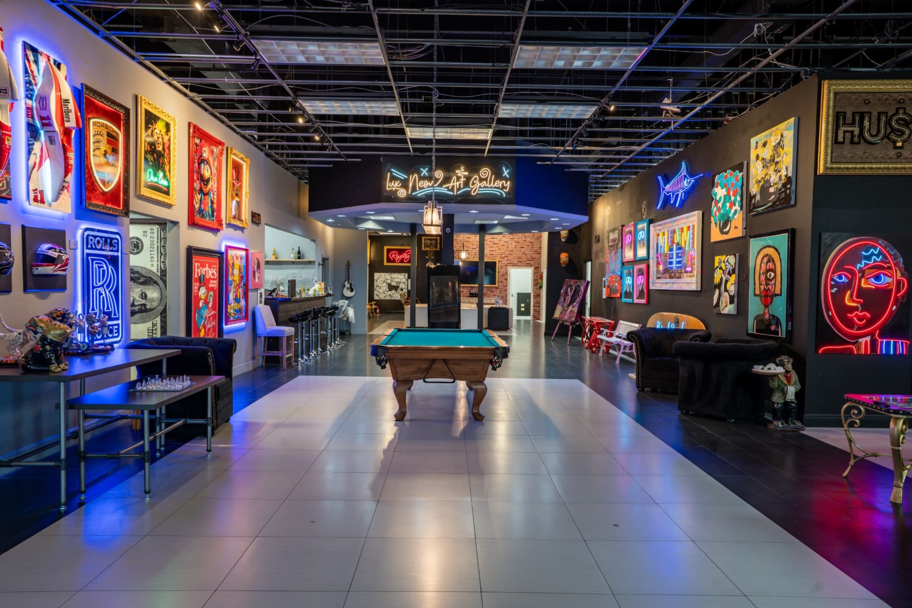 Immersive LED Art Gallery Venue in Dania Beach Image in Dania Beach, Dania Beach, FL