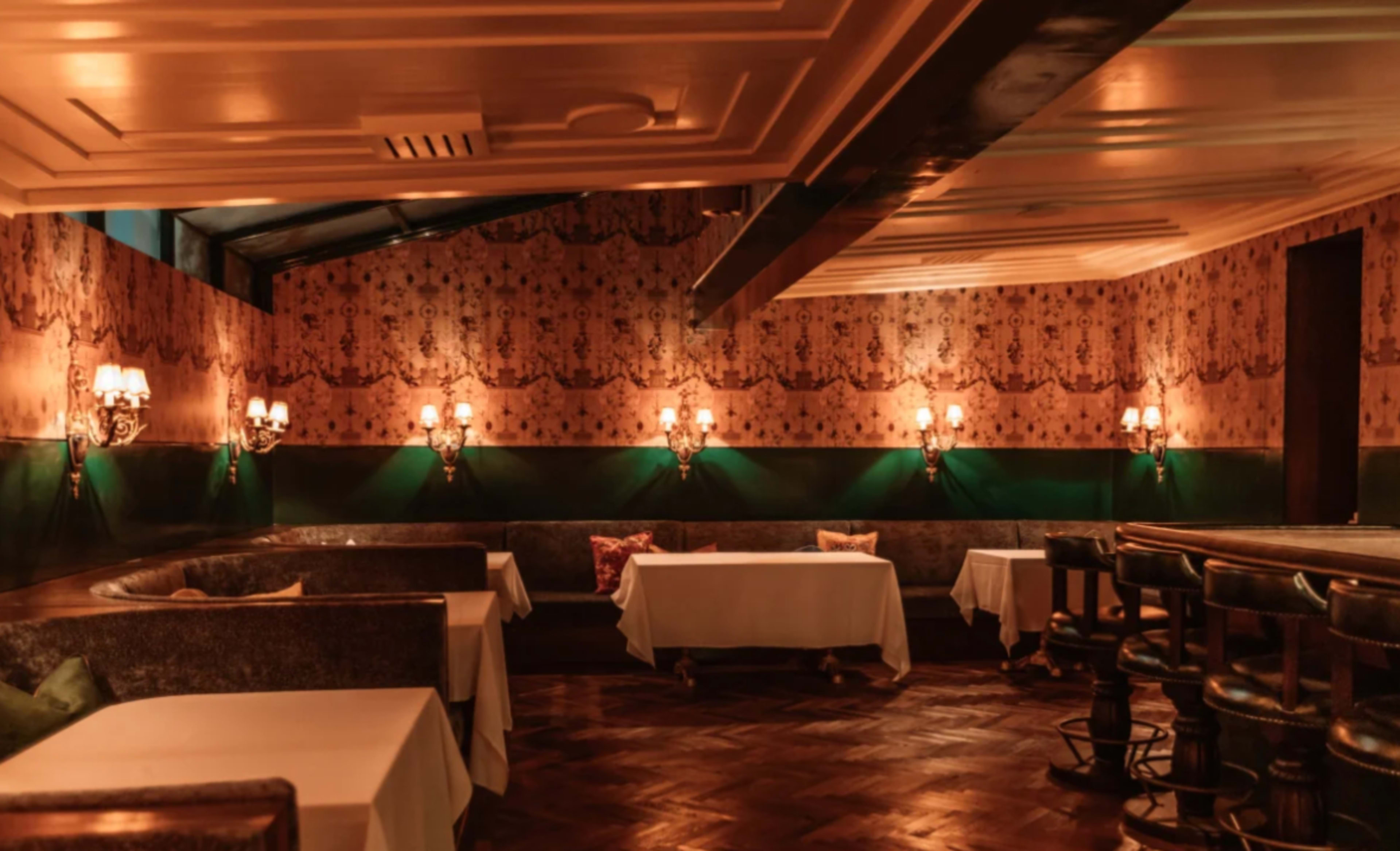 Stunning Indoor Partial Space of Elevated French Basserie Venue Image in Central LA, West Hollywood, CA