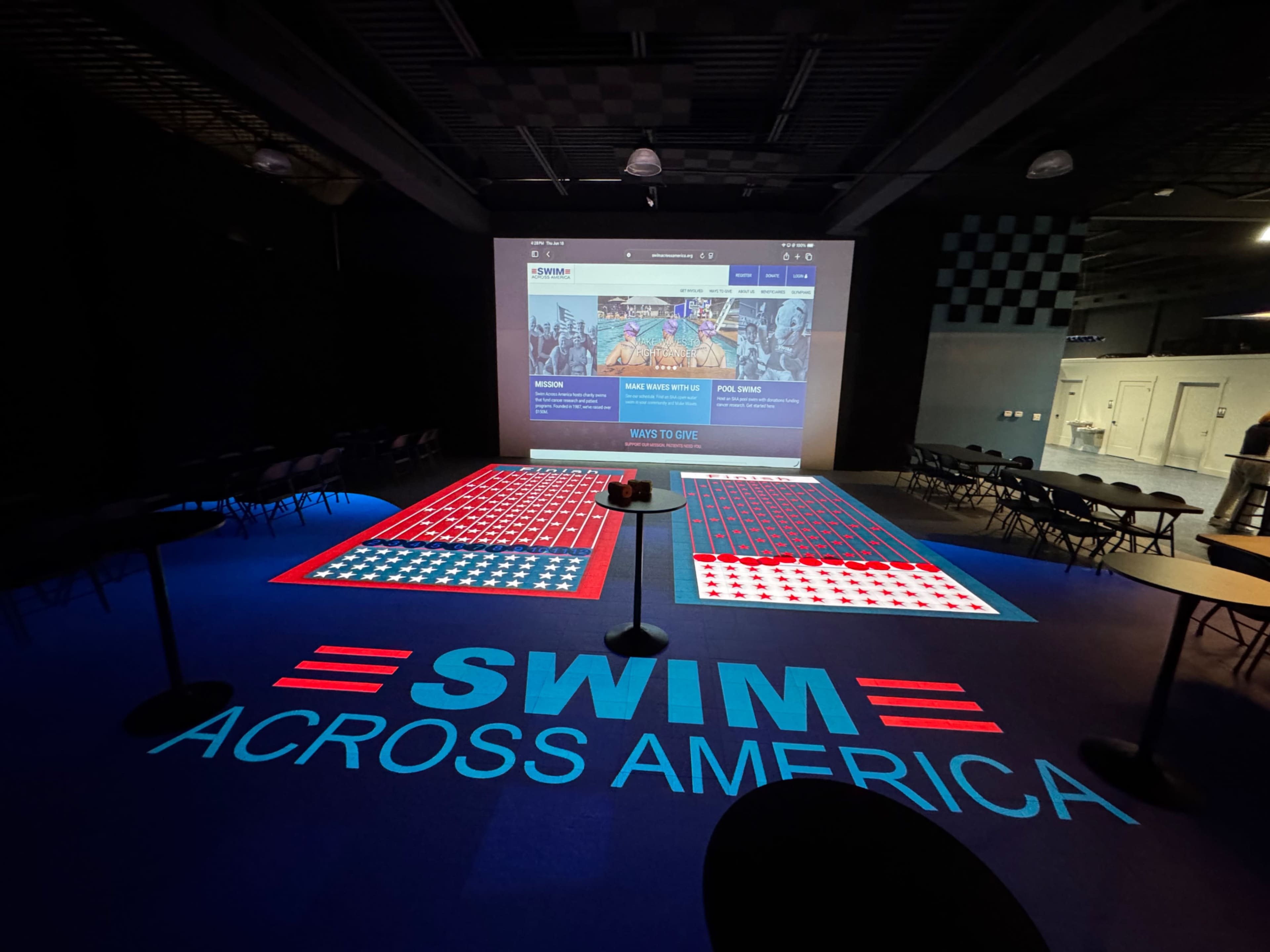 Event and Studio Space with 1200 Sq. Ft. LED Floor Image in O'Fallon Township, O'Fallon, MO