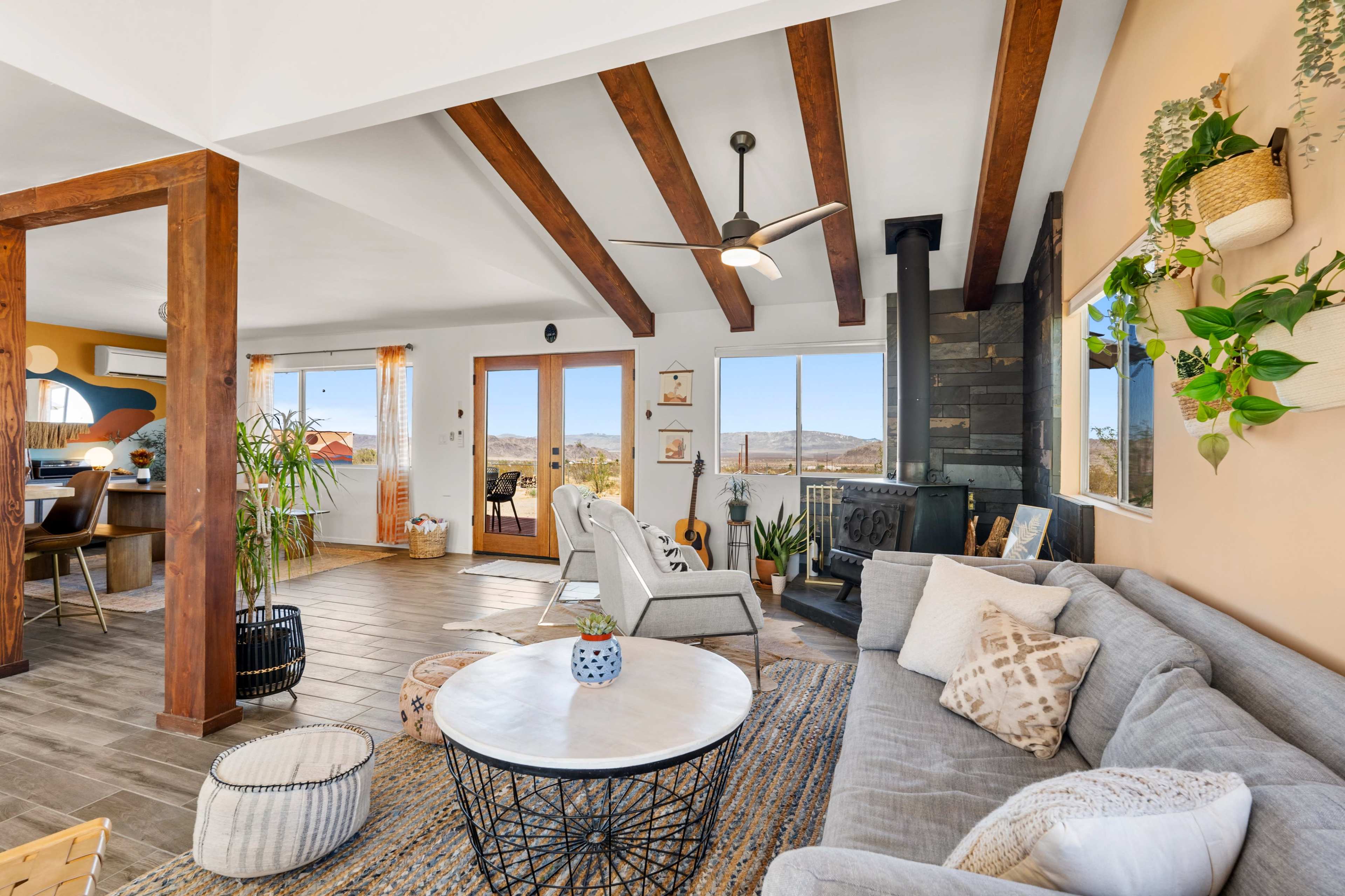 Ventara - A meditative desert home with vast desert views and endless sky's. Image in Homestead Valley, Landers, CA