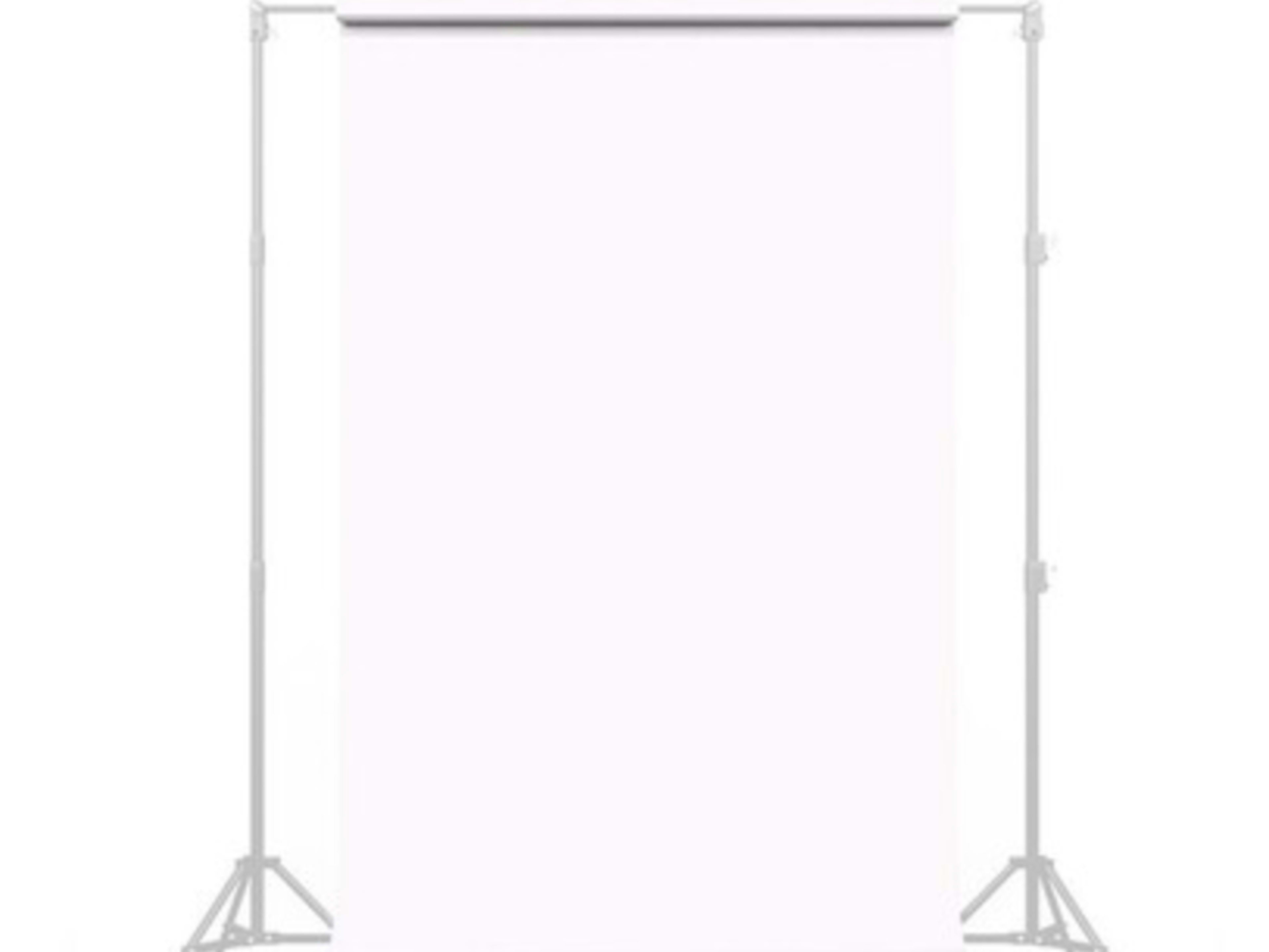 7.5' Savage White Backdrop