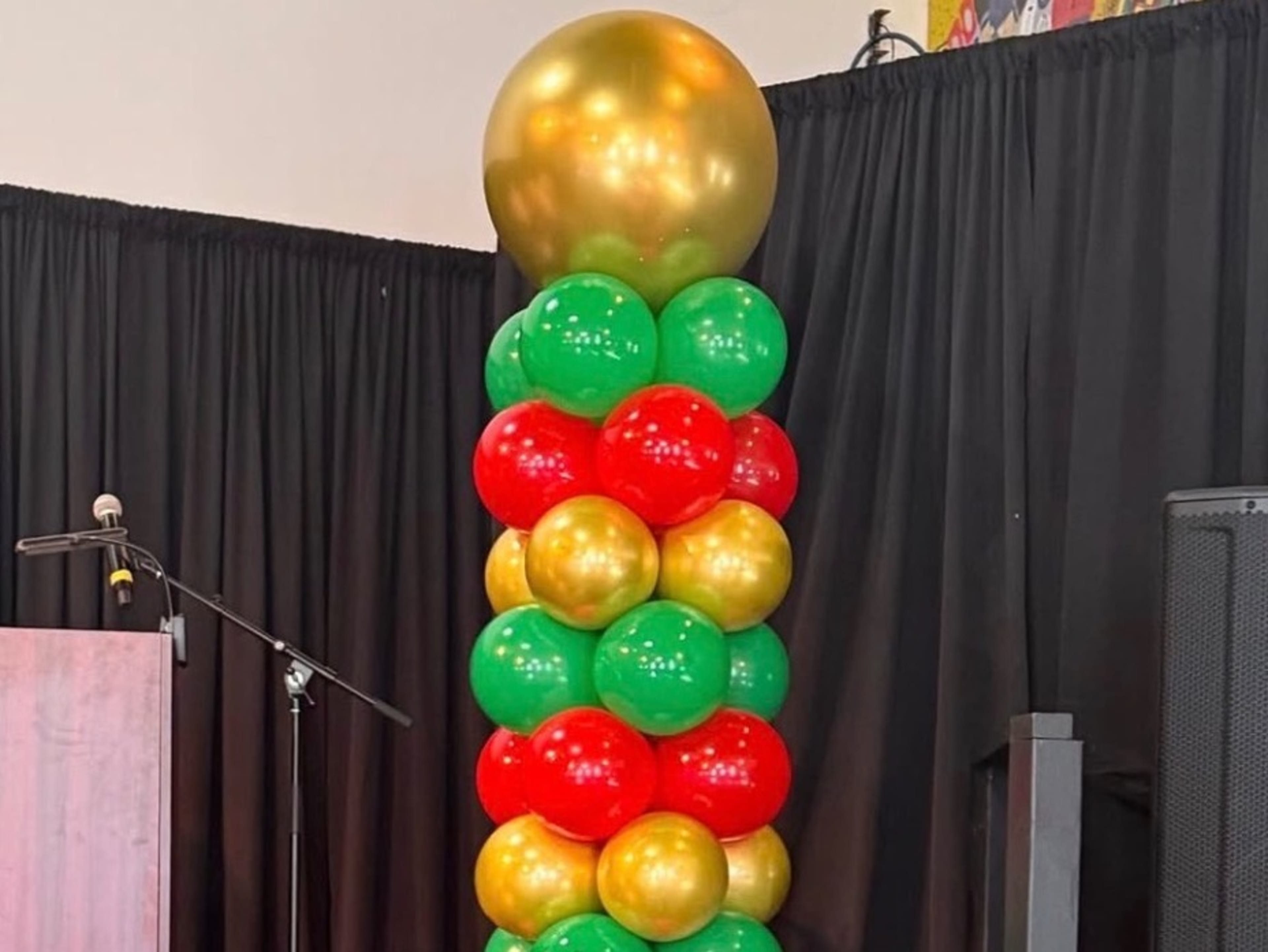 Balloon columns 