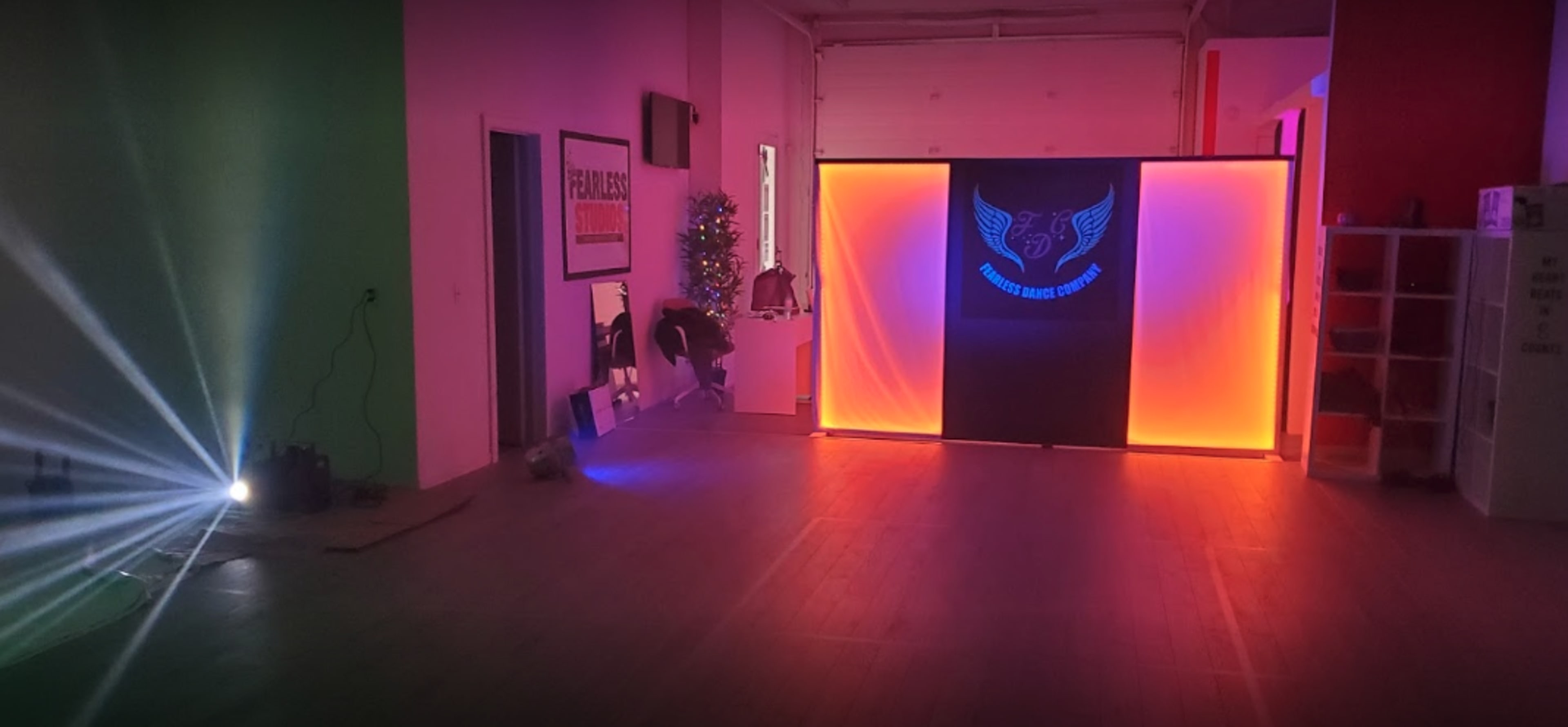 Beautifully Designed Fitness Studio with Garage Door Access Image in New Toronto, Etobicoke, ON