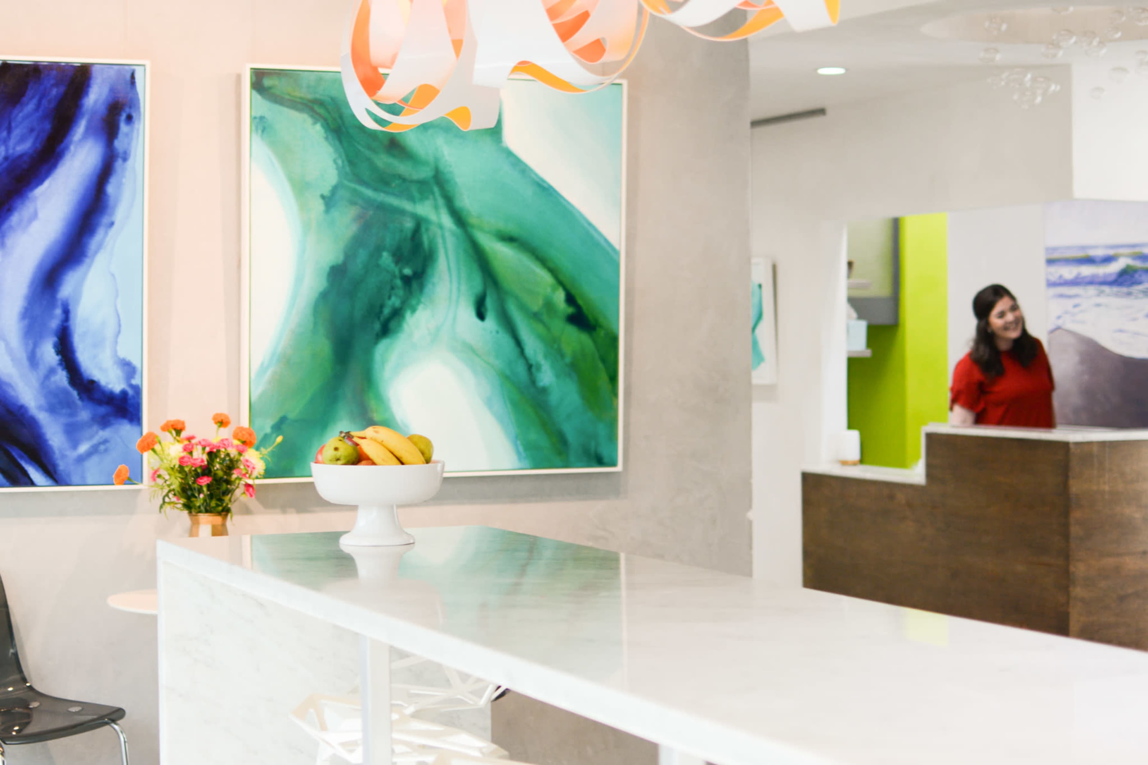 Modern Intimate Reception Area in Rice Village Image in University Place, Houston, TX