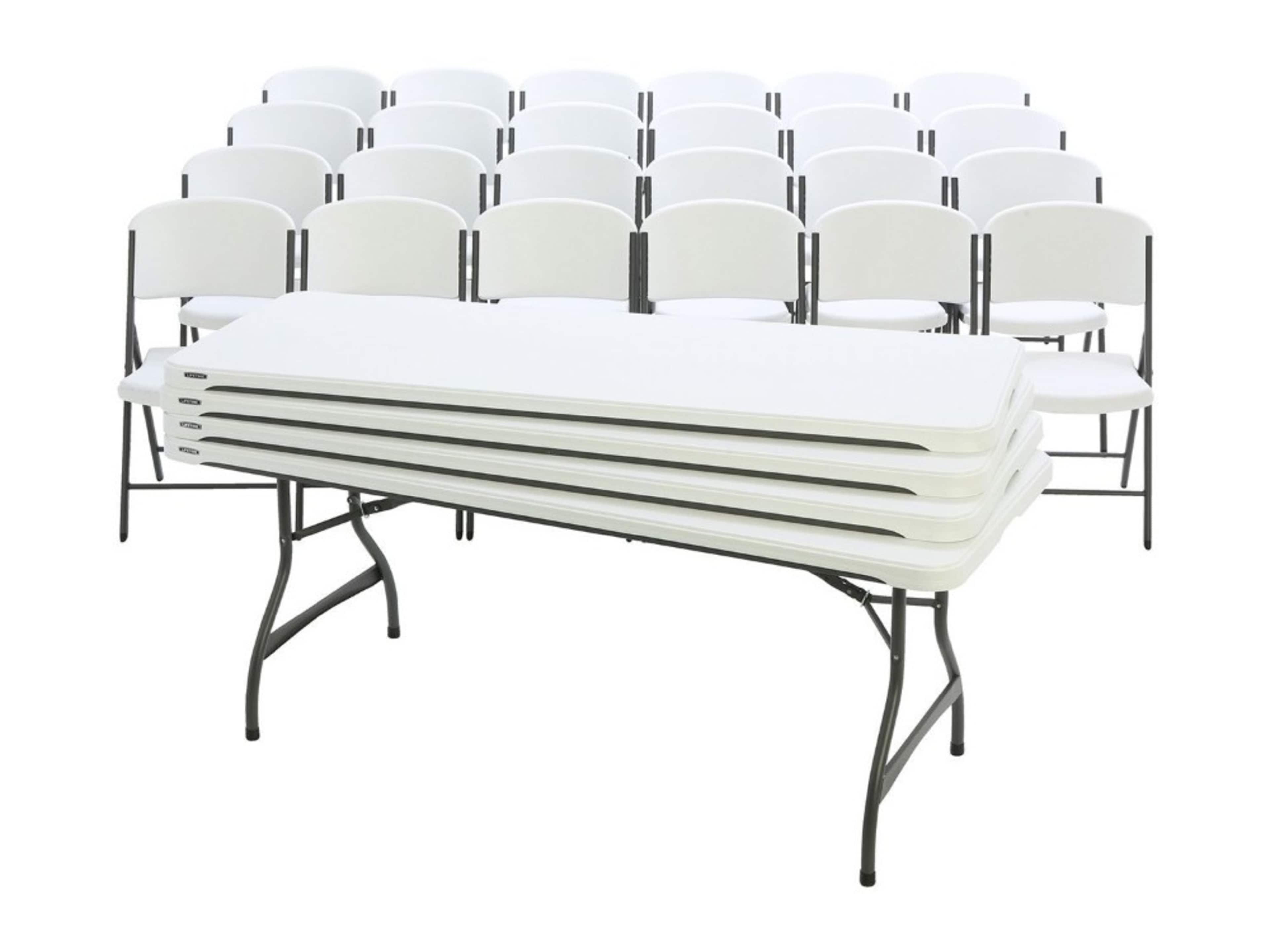 Table and Chairs rental- 20people