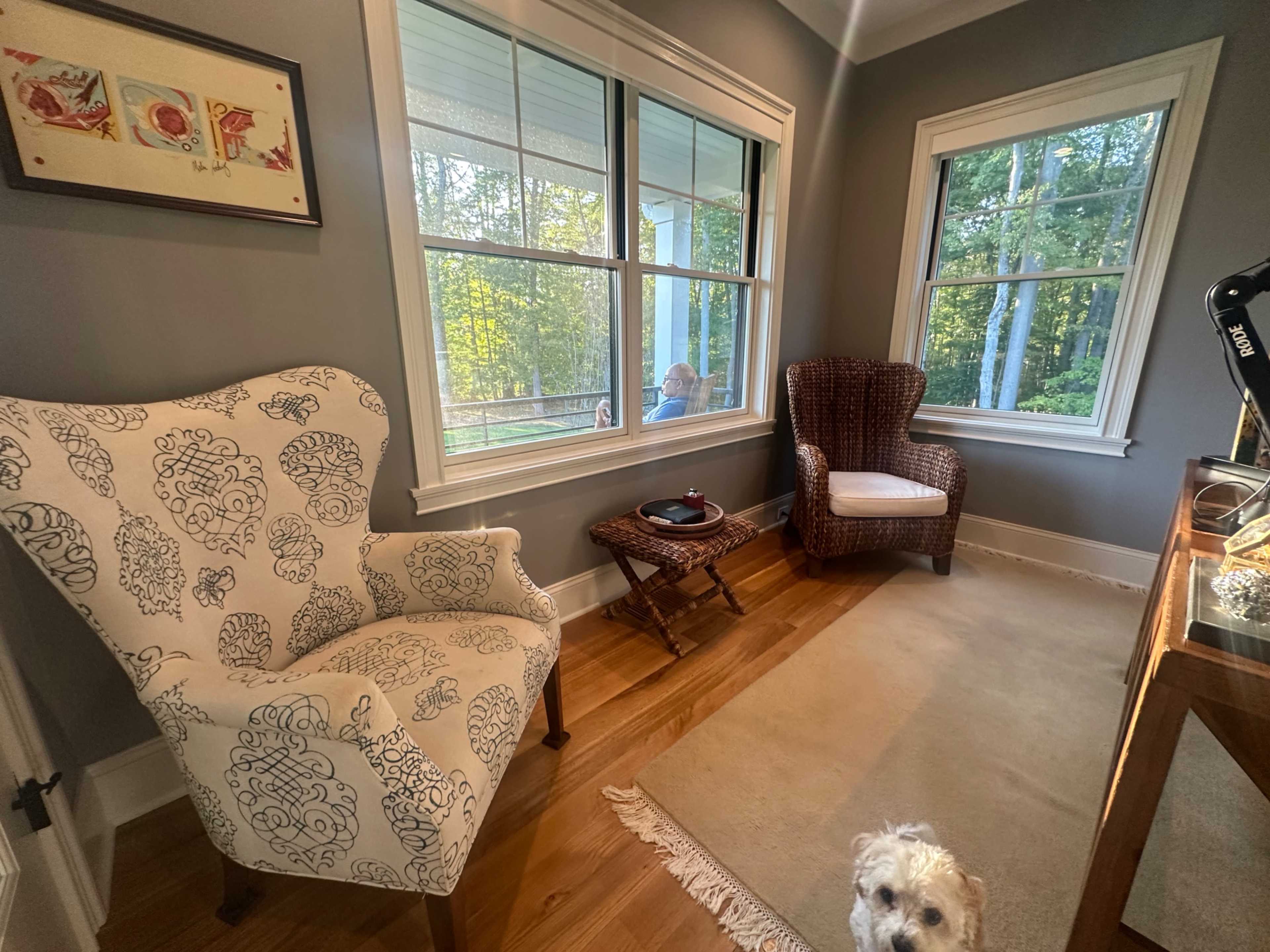 Modern Open-Concept Gem on 7 Private Acres with Camp Site + Forest Image in Easton, Easton, CT