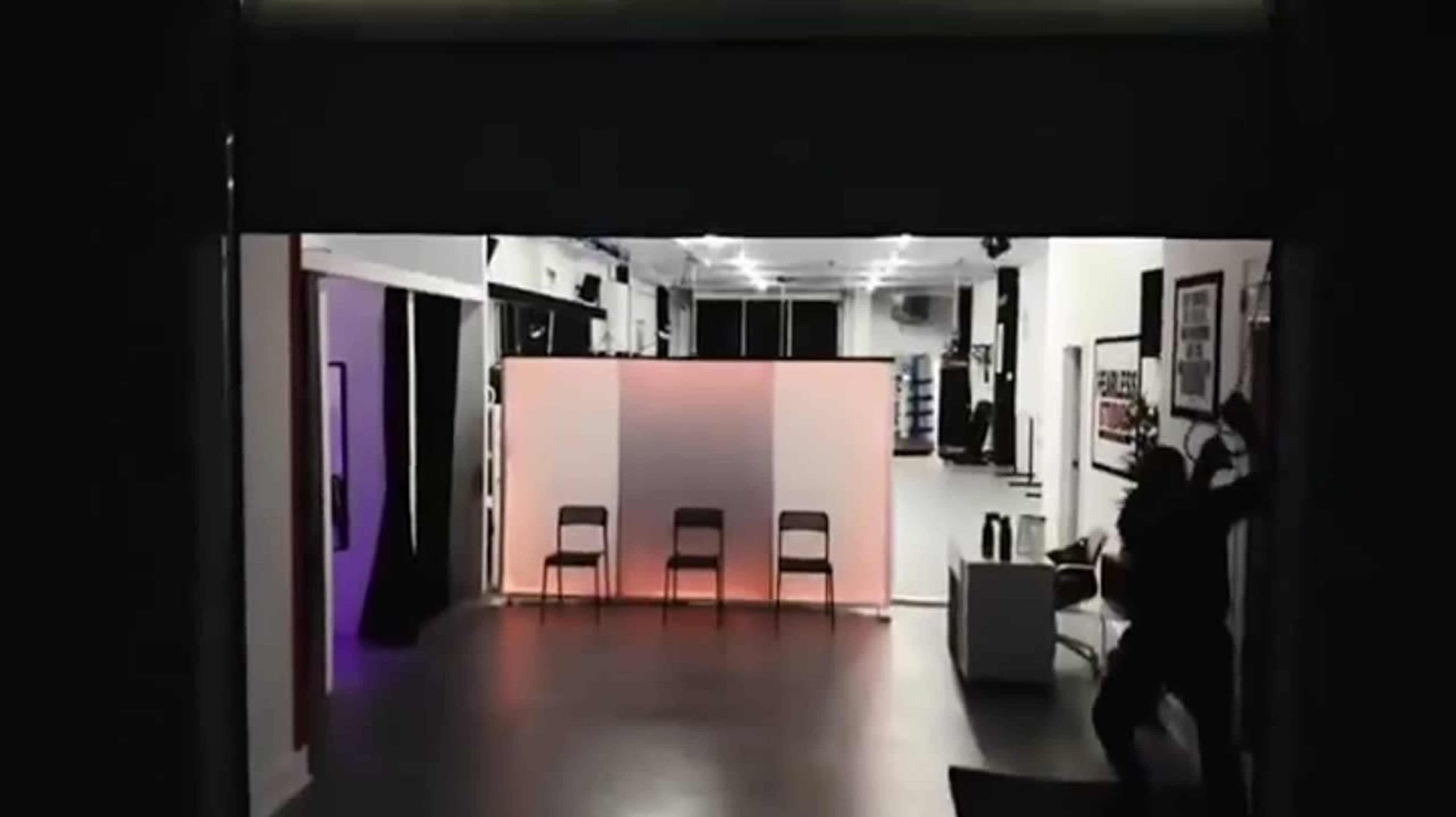 Beautifully Designed Fitness Studio with Garage Door Access Image in New Toronto, Etobicoke, ON