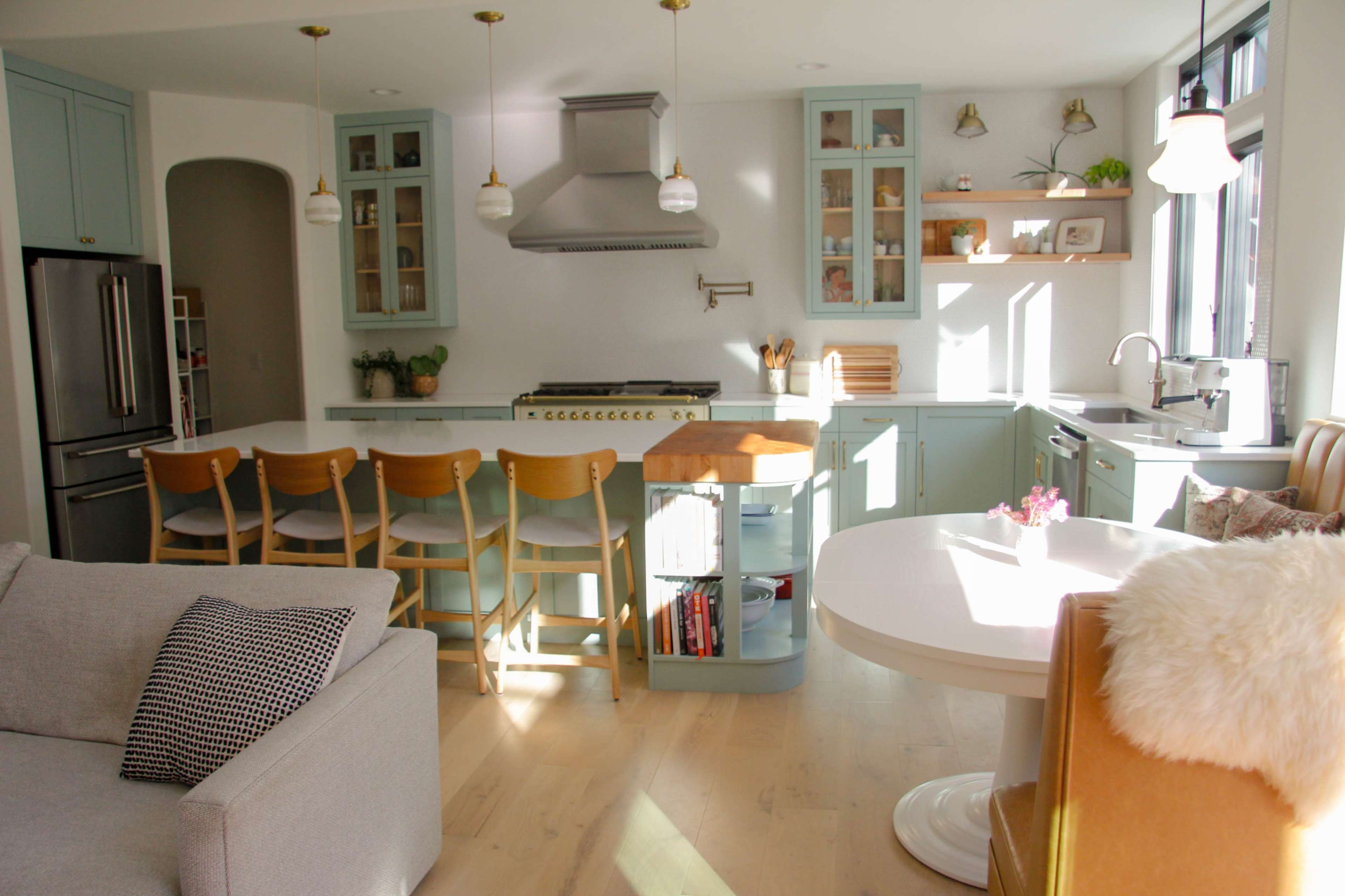 Beautiful & Timeless Light Filled Modern Farmhouse Kitchen Image in Geneva, Bellingham, WA