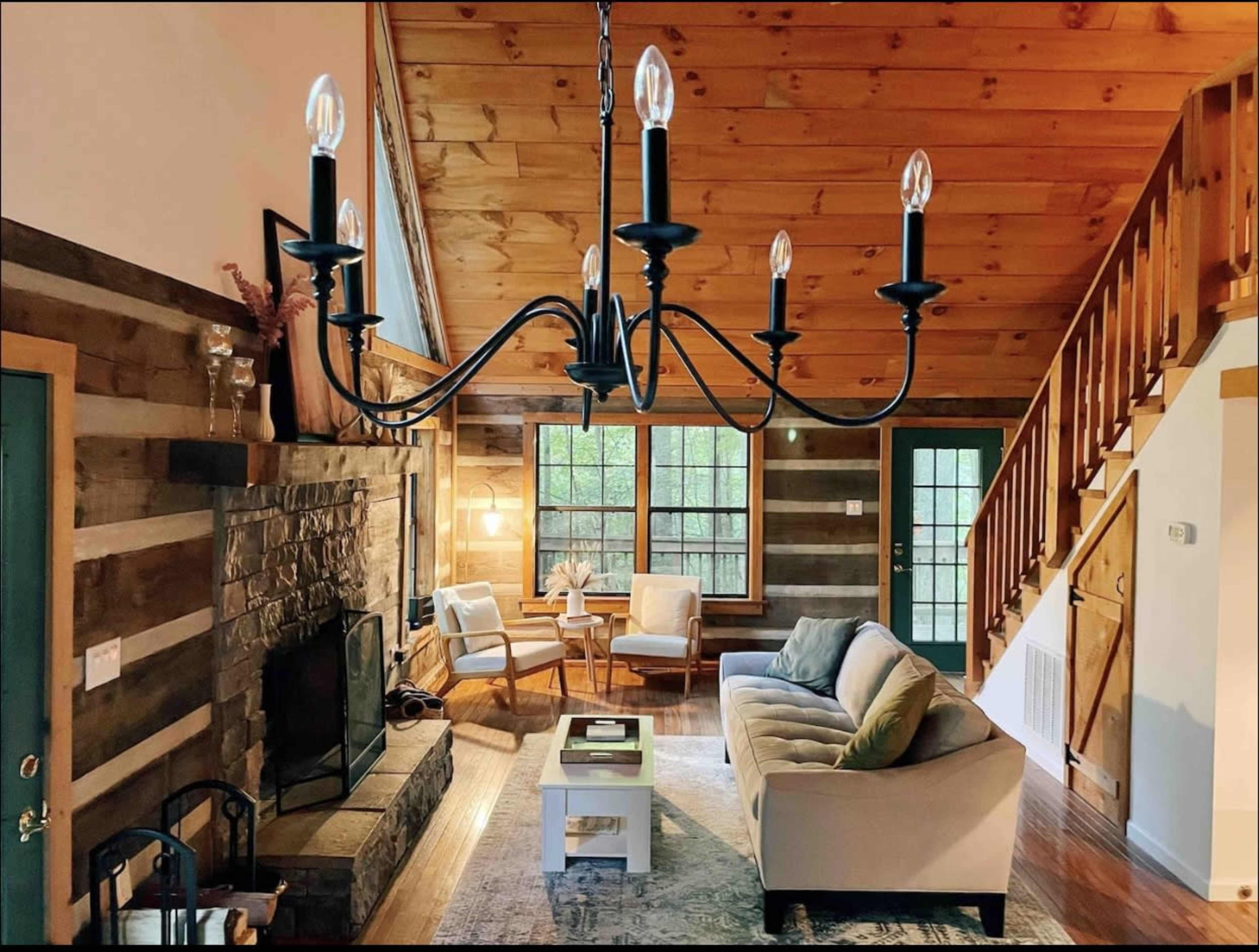 Contemporary Mountain Cabin near Asheville, NC Image in , Waynesville, NC