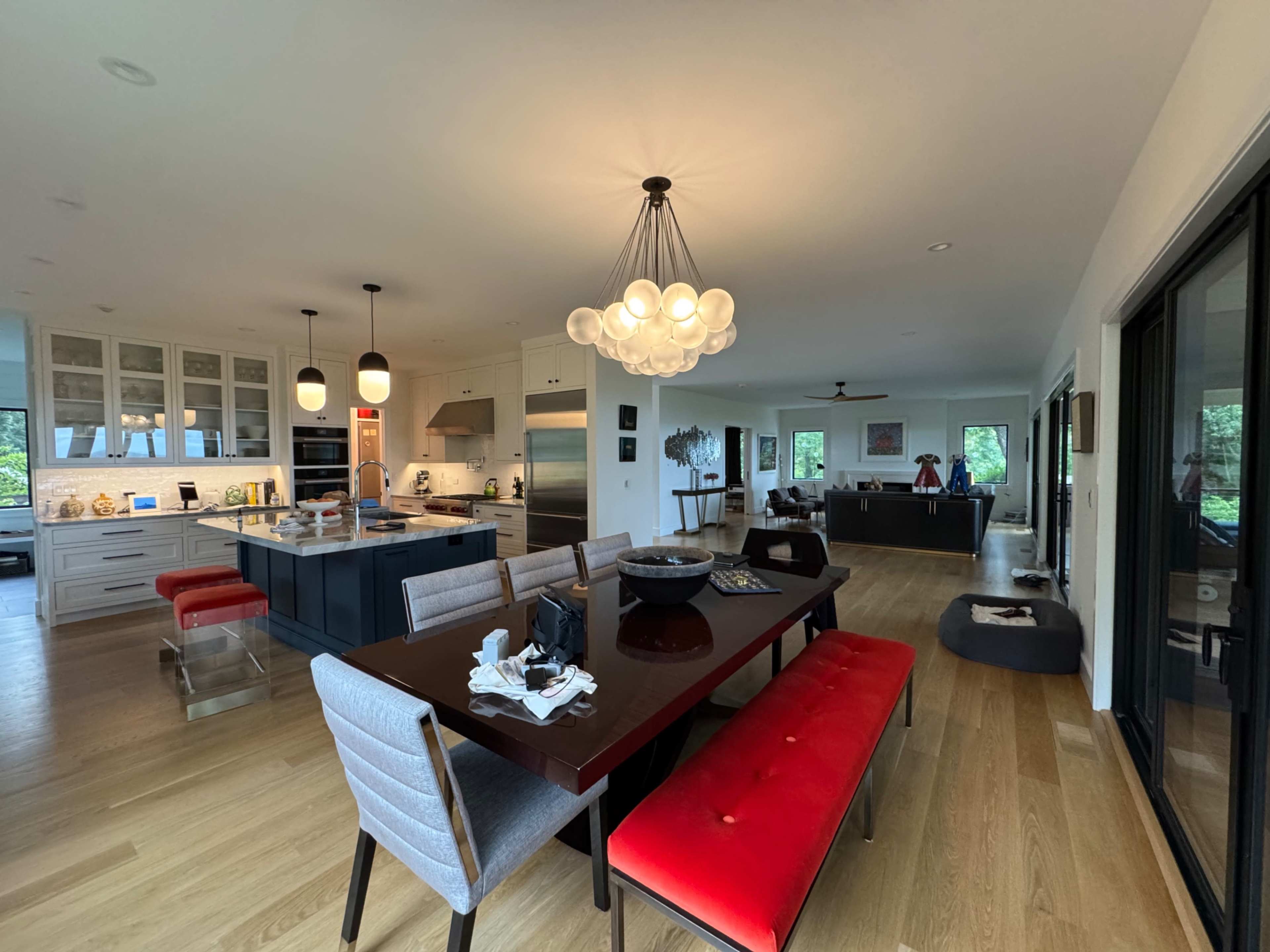 Gorgeous new home on the beach With STUNNING views of the LI Sound and vivid colorful sunsets Image in North Fork, Peconic, NY