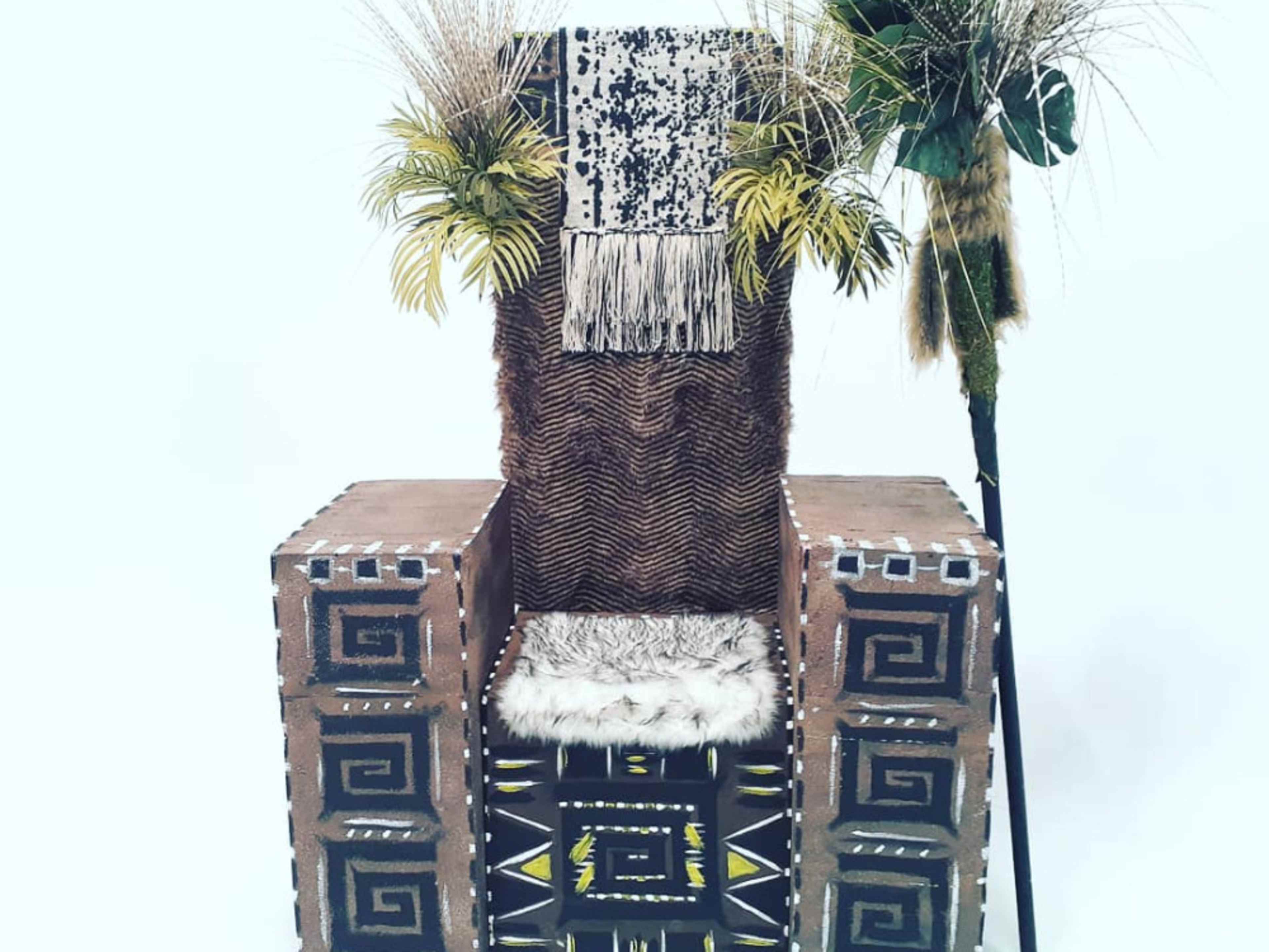 African/Native Throne