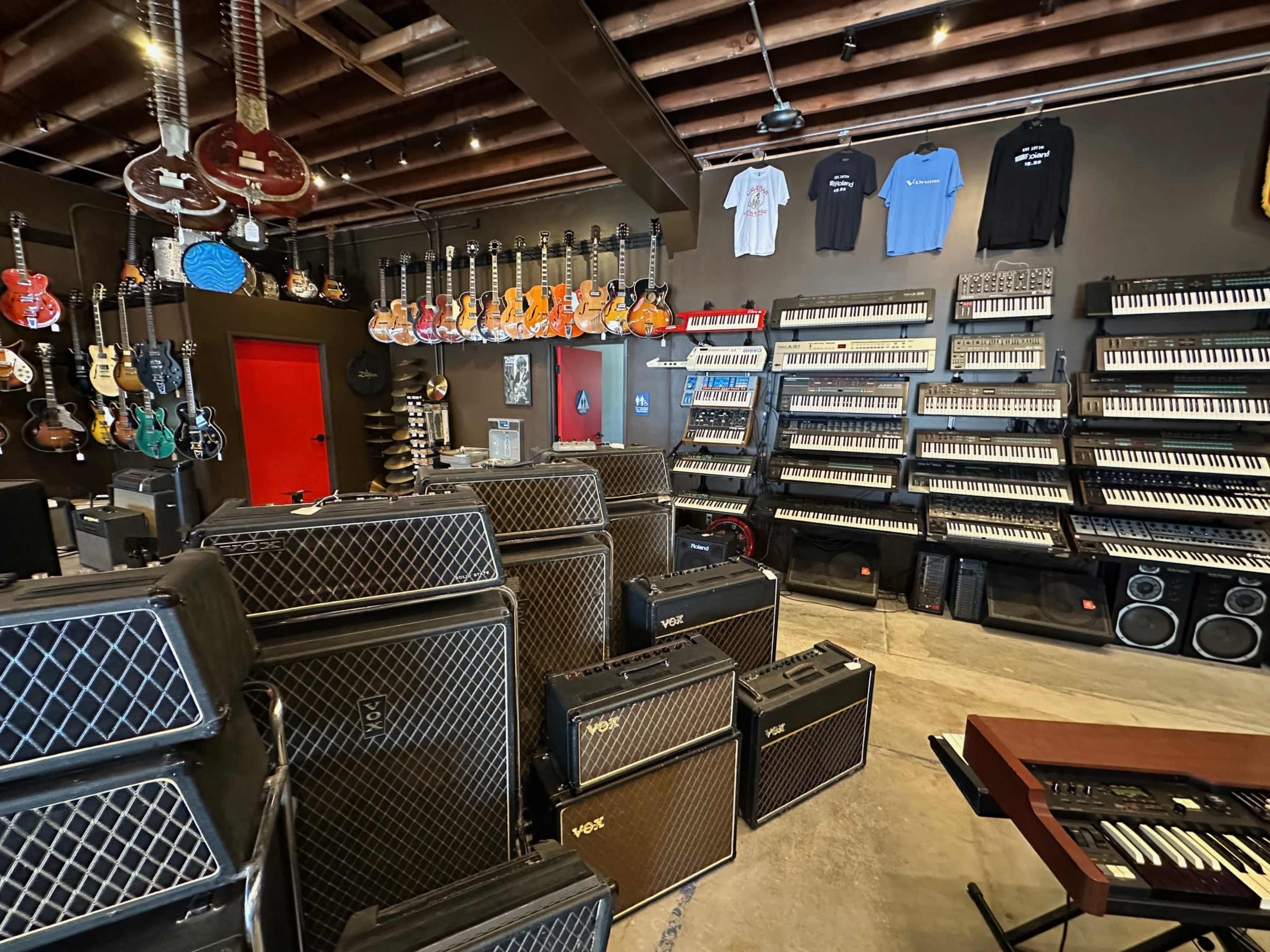 Music Instrument and Record Store Image in Northeast Los Angeles, Los Angeles, CA