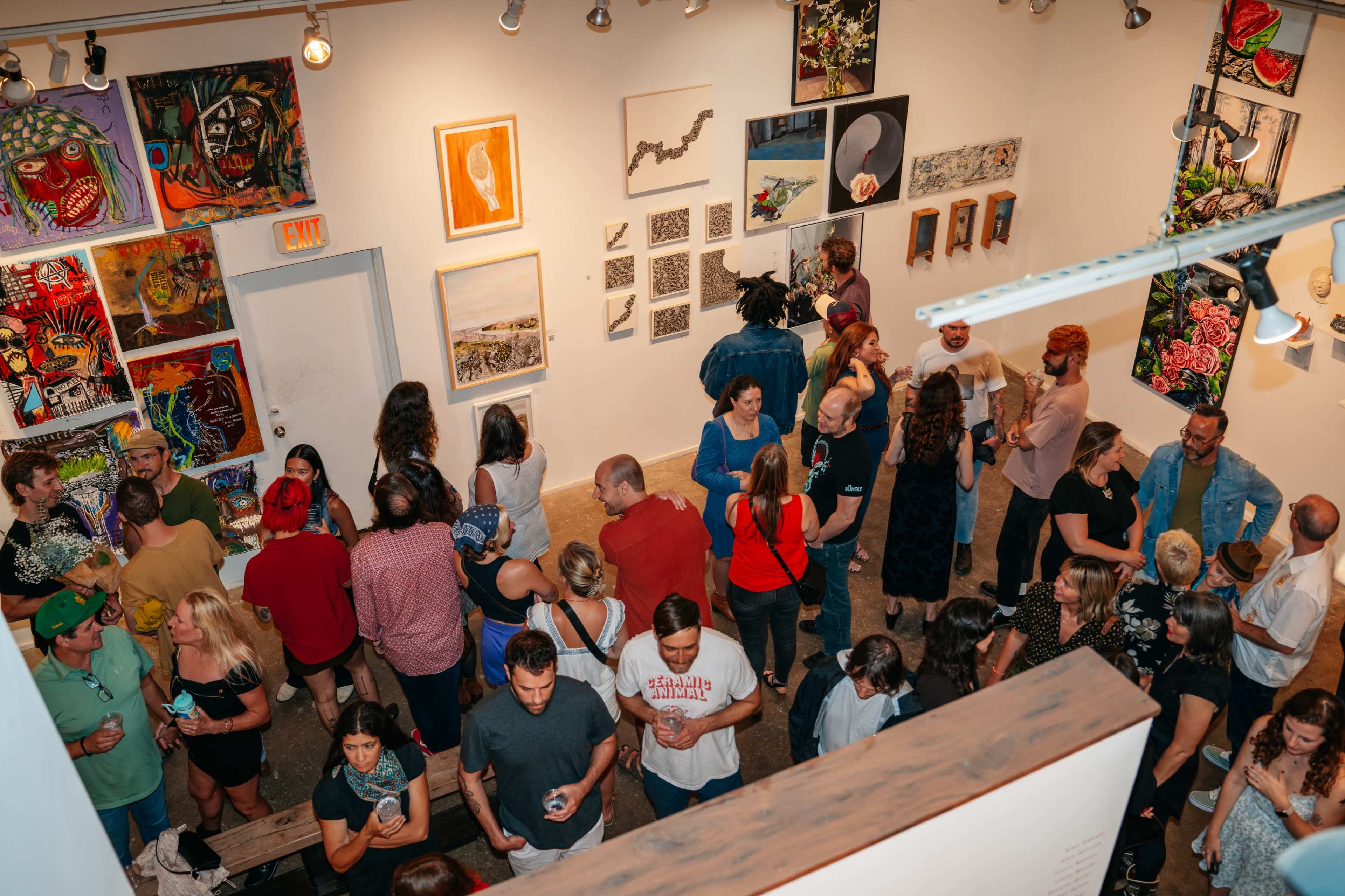 East Side Industrial Air Force Hanger Art Gallery Image in Govalle, Austin, TX