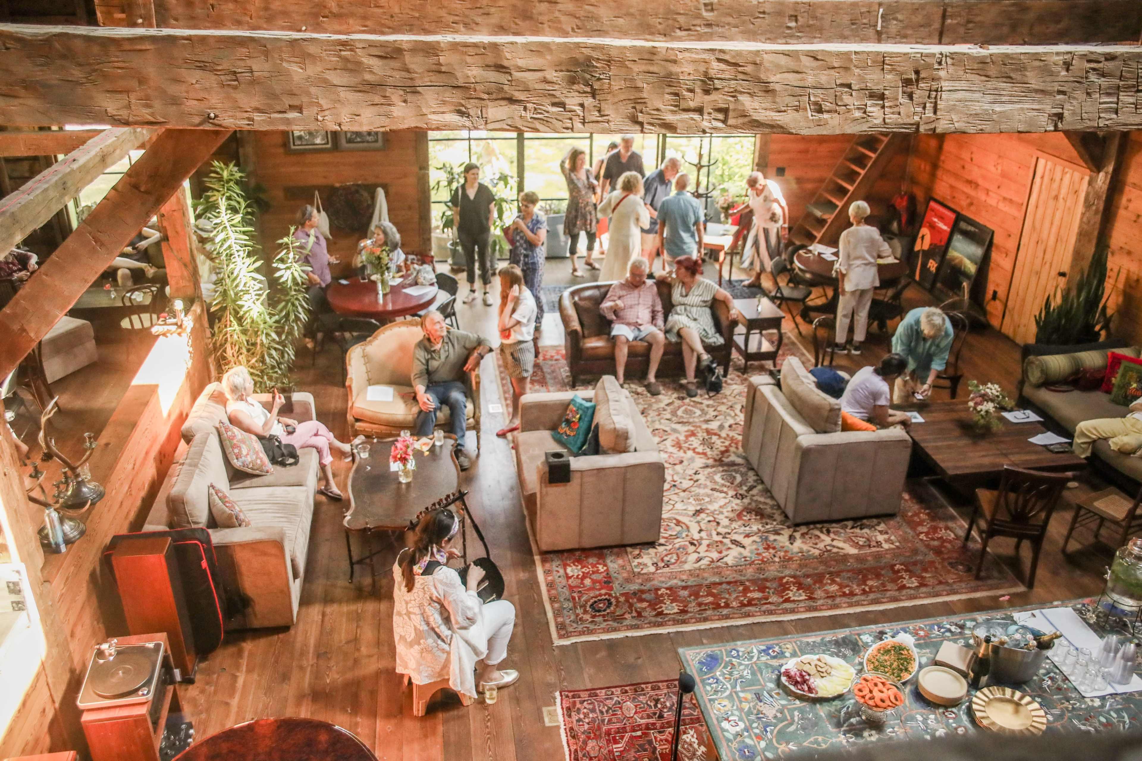 Renovated 1750s Dutch Barn in Bucolic Setting Image in Saugerties, Saugerties, NY