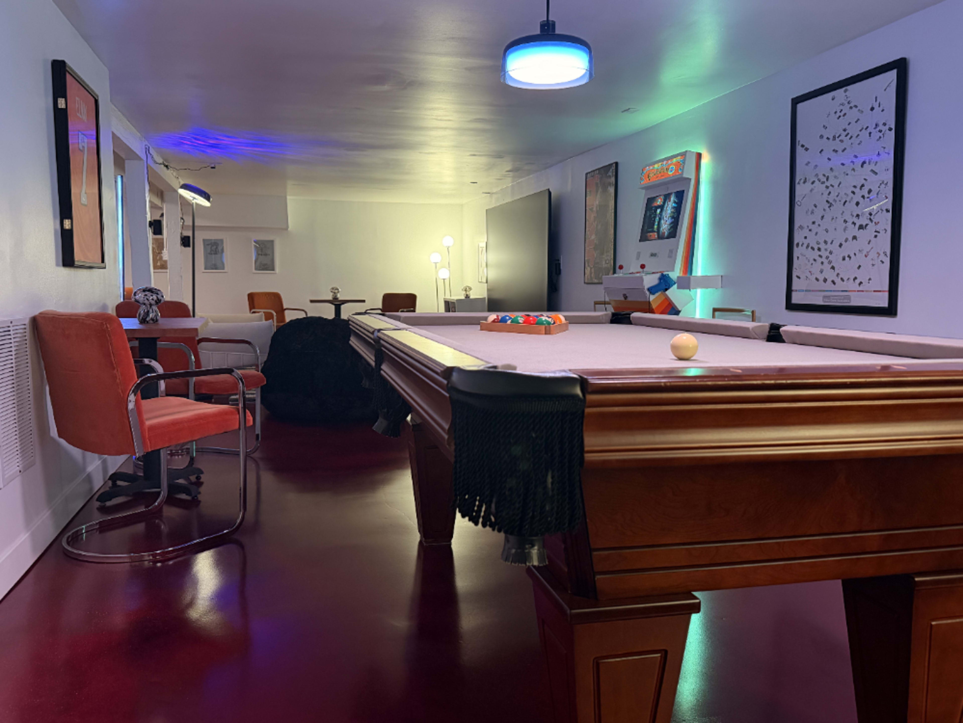 BRAND NEW! The Game Room (Basement)