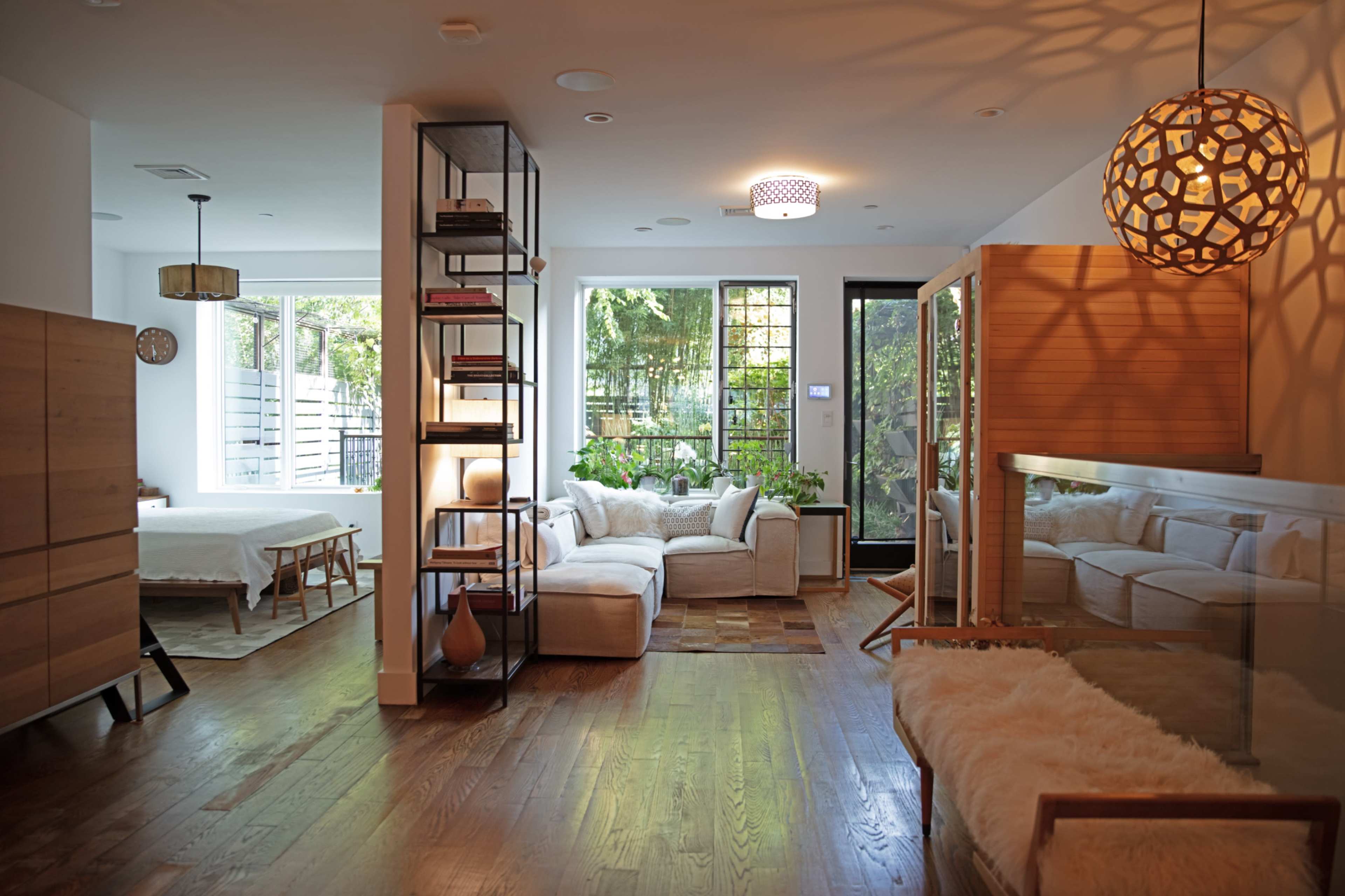 Tranquil Garden Duplex with Sauna + Chef's Kitchen Image in Bedford-Stuyvesant, Brooklyn, NY