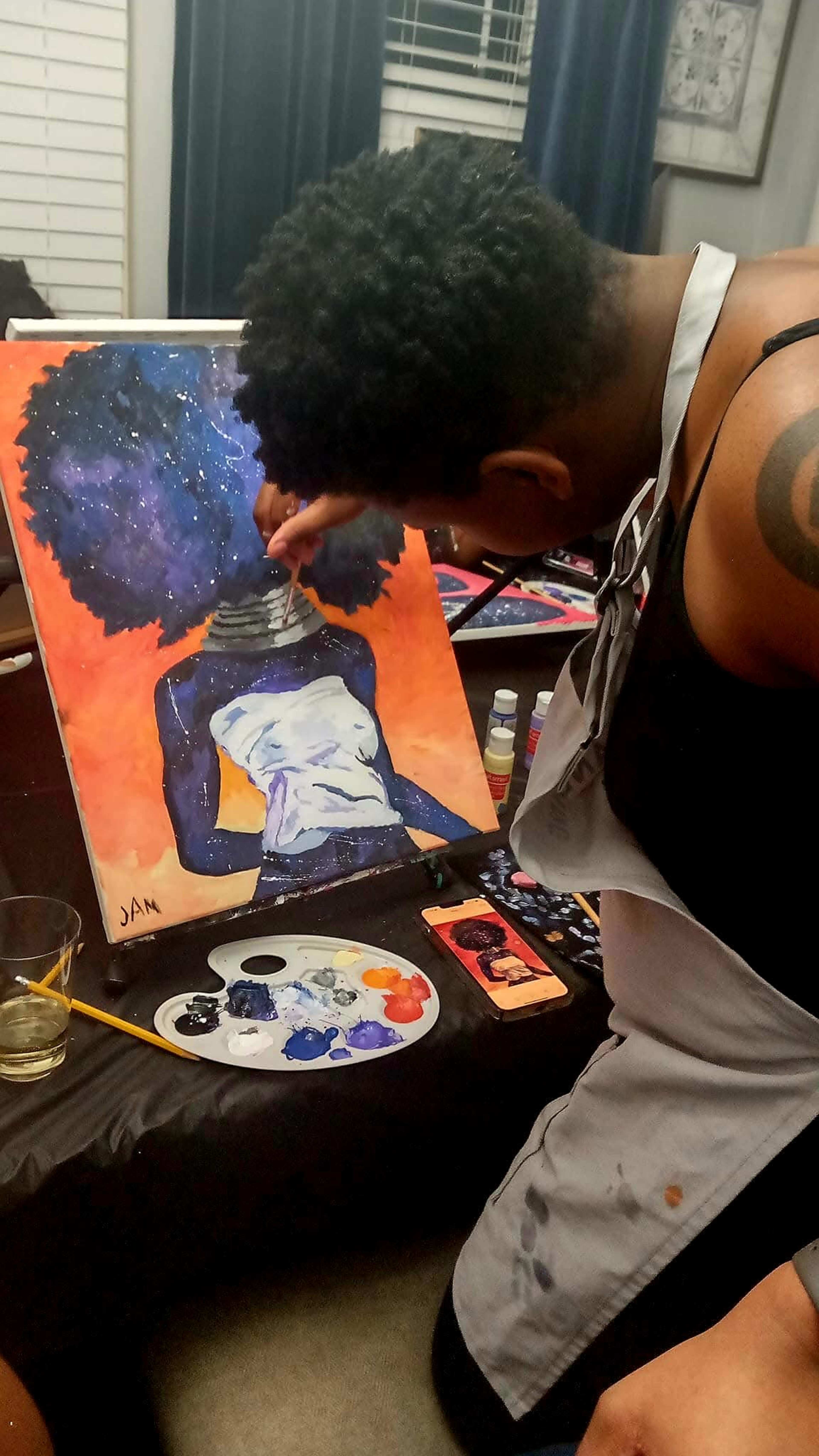 Artsy Paint, Sip, & Karaoke Image in Washington Heights, Chicago, IL