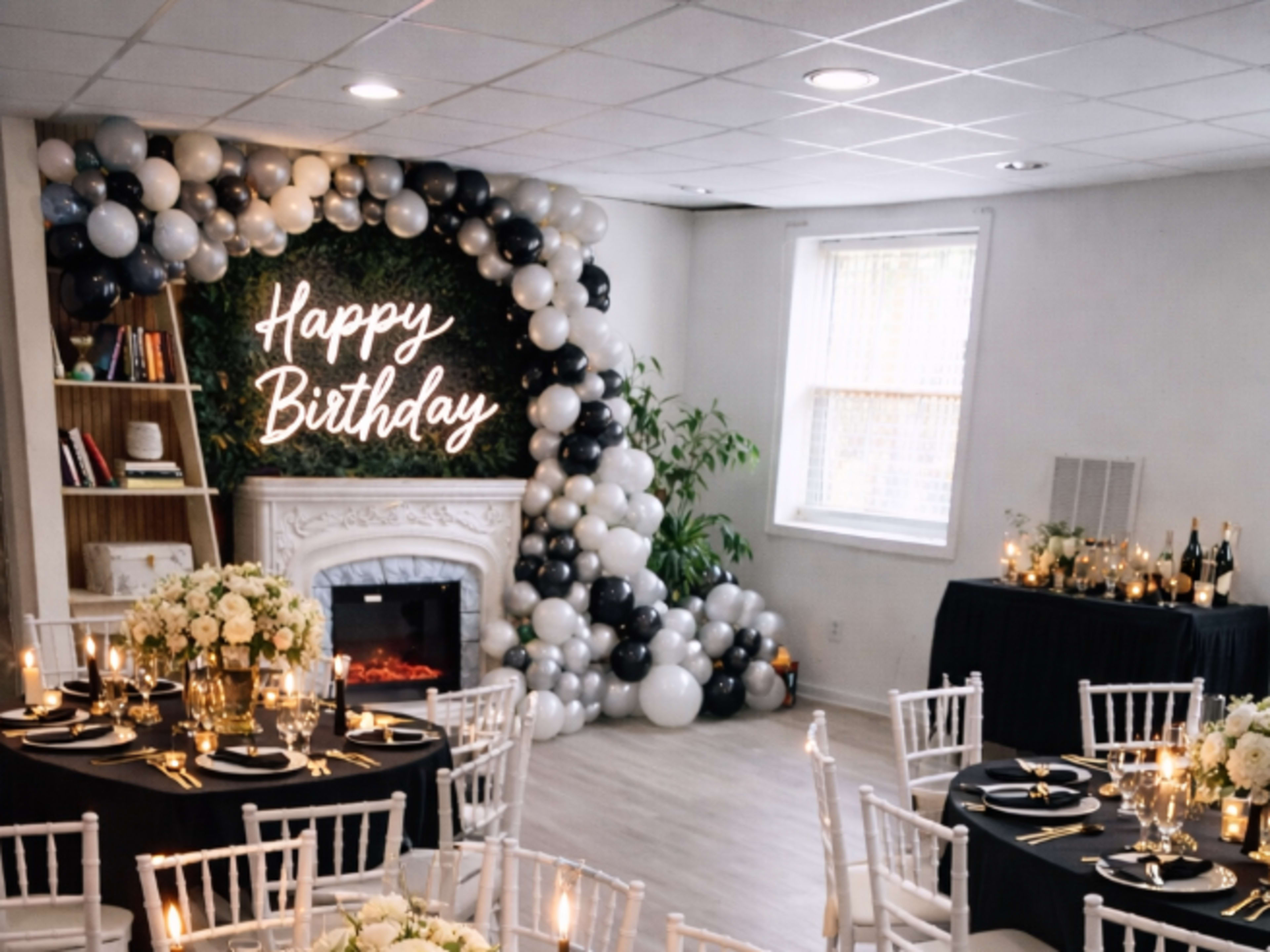 Custom Balloons Installation