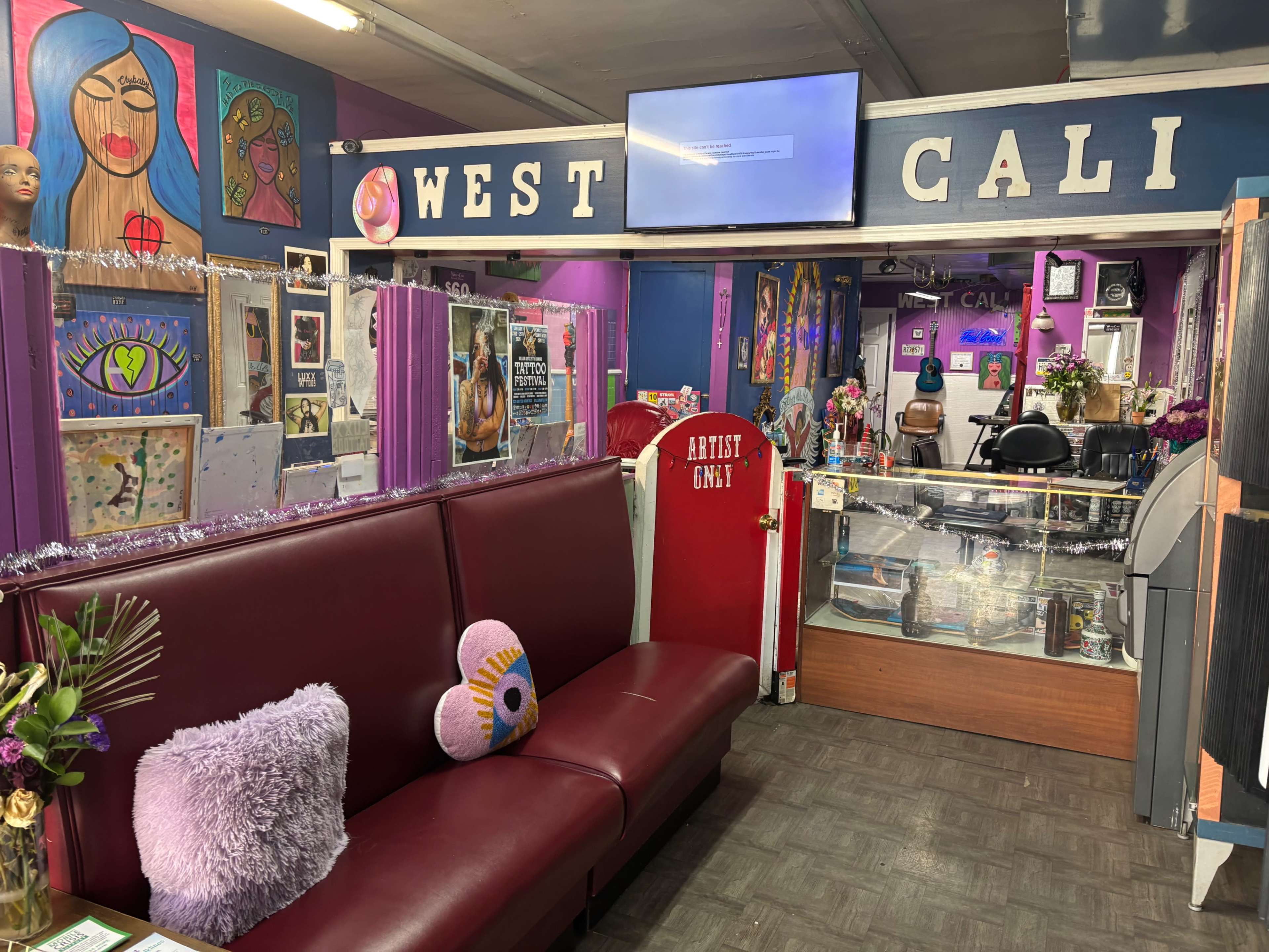 Small-Town Tattoo Shop with Old-School Flair and Colorful aesthetic Image in Norristown, Norristown, PA