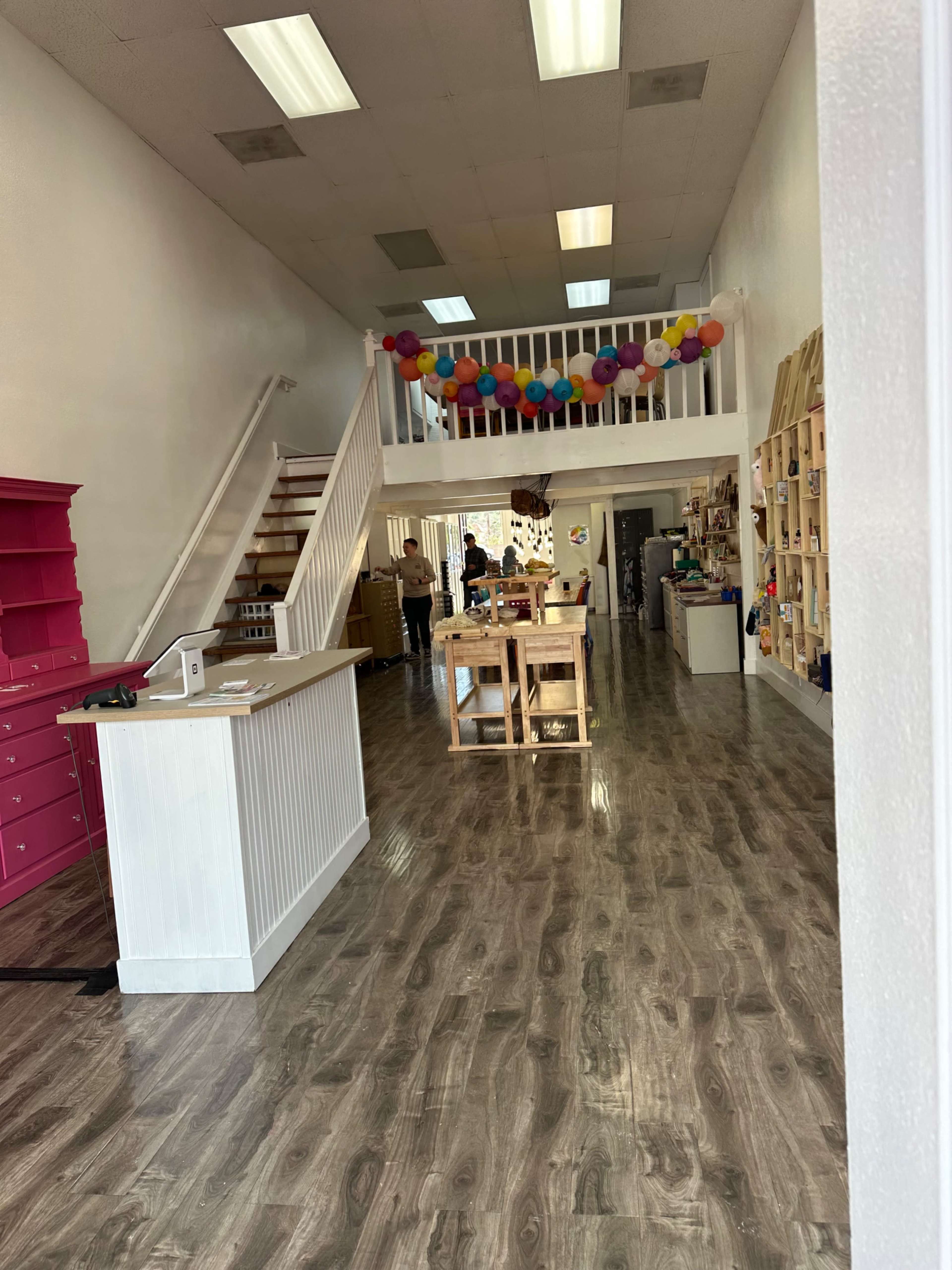 Arts and crafts workshop, loft space. Image in Newhall, Newhall, CA