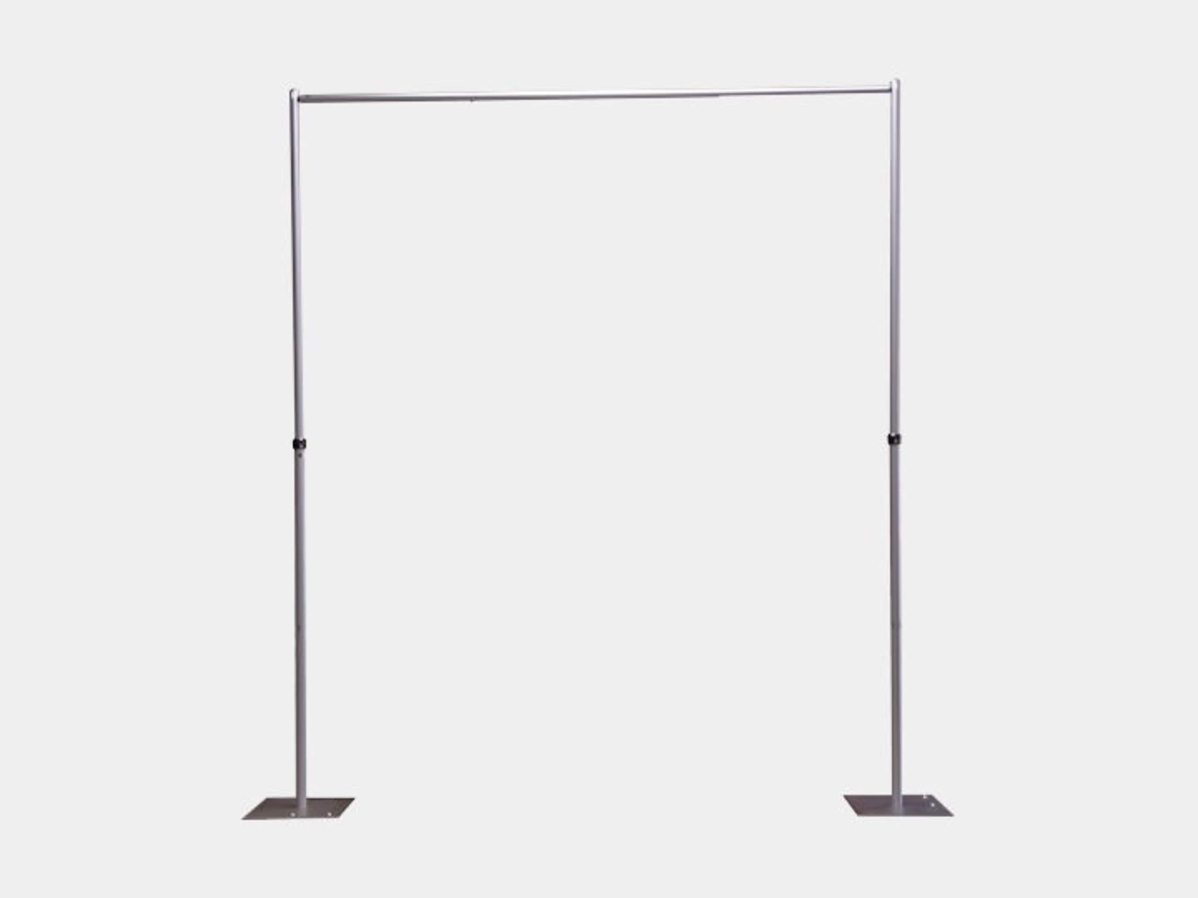 Adjustable Backdrop Stand (7–12 ft Height)