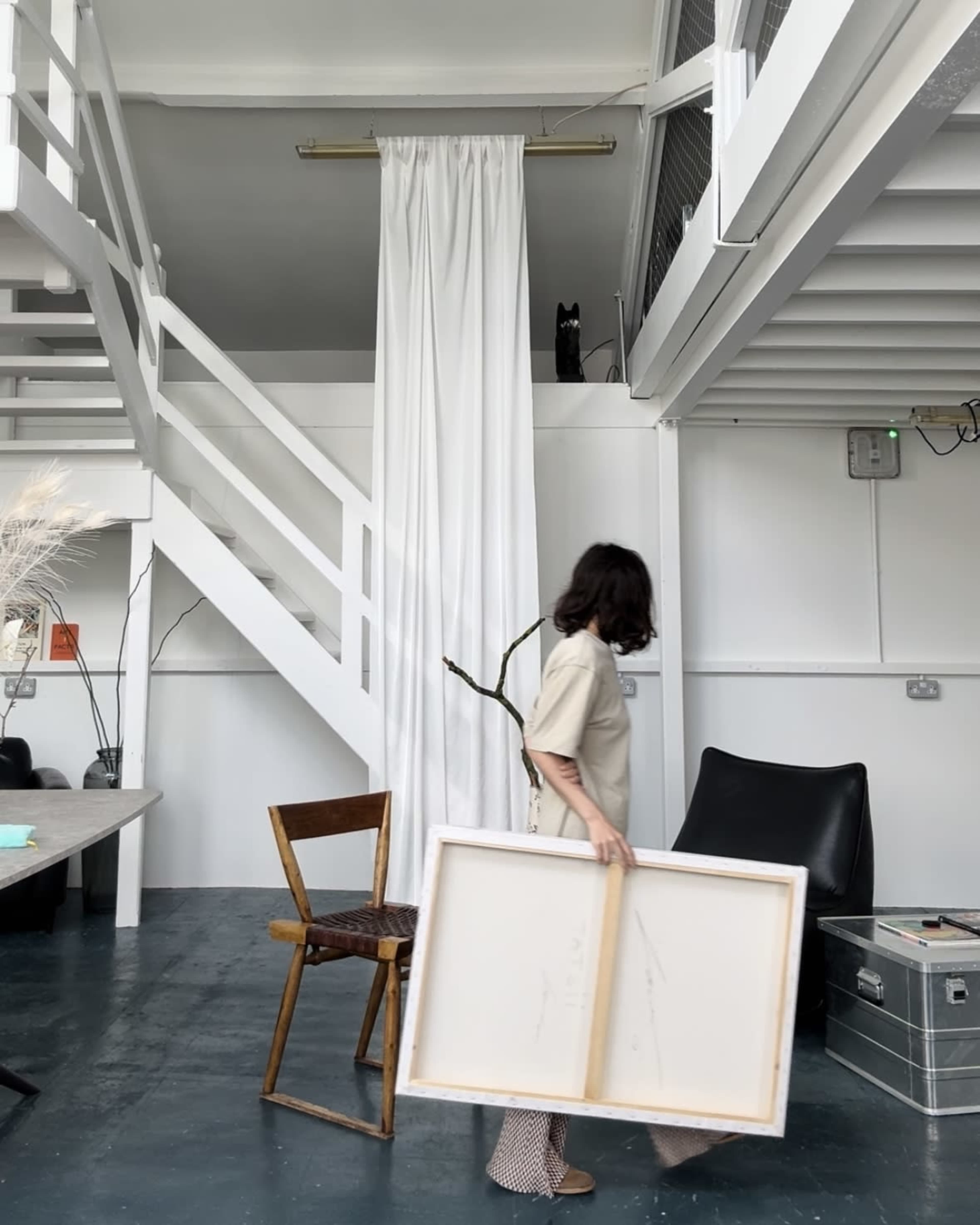 Industrial style loft space. Image in Lambeth, London, ENG