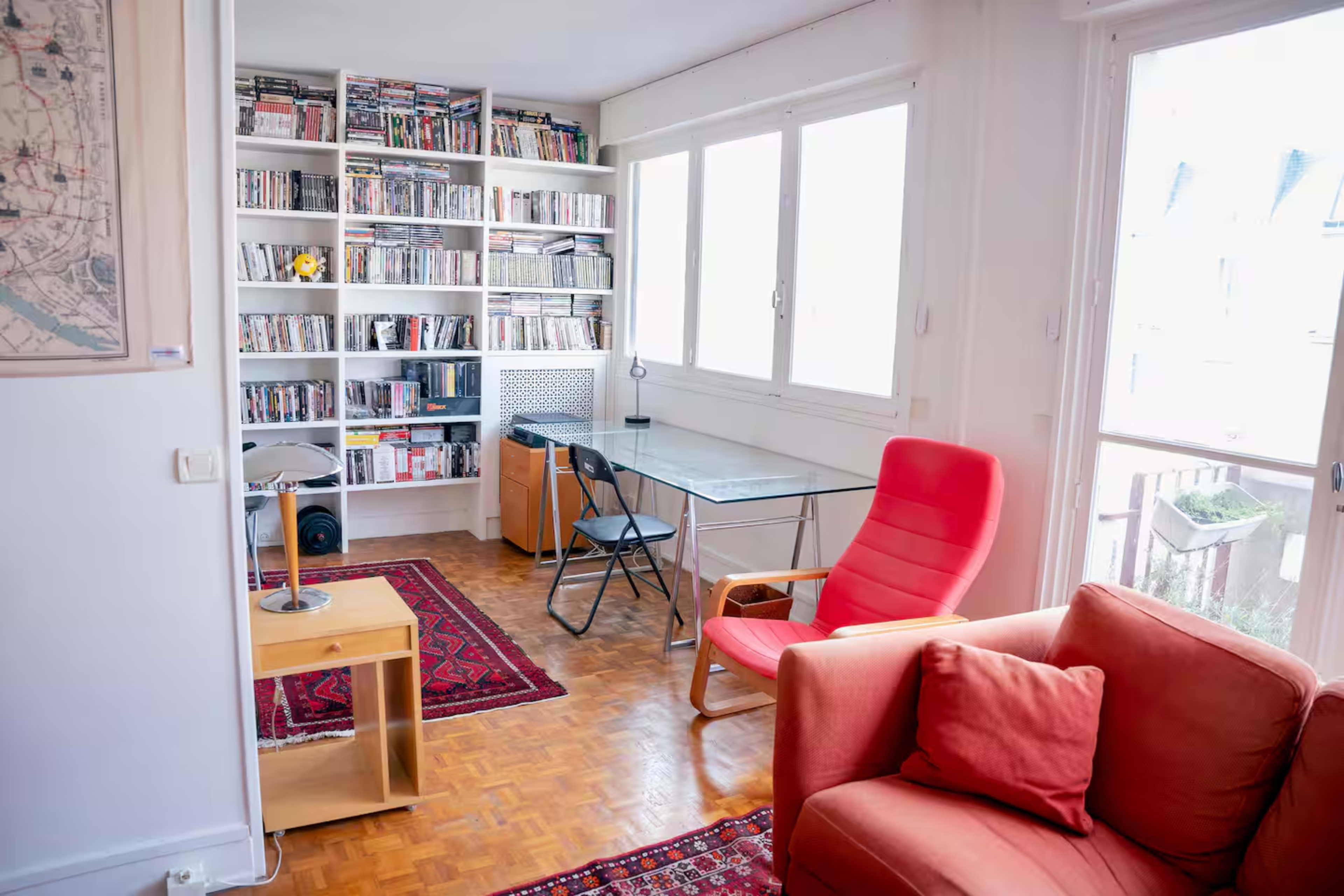 Appartement lumineux 12ème avec balcon pour tournage/shooting Image in Picpus, PARIS 12