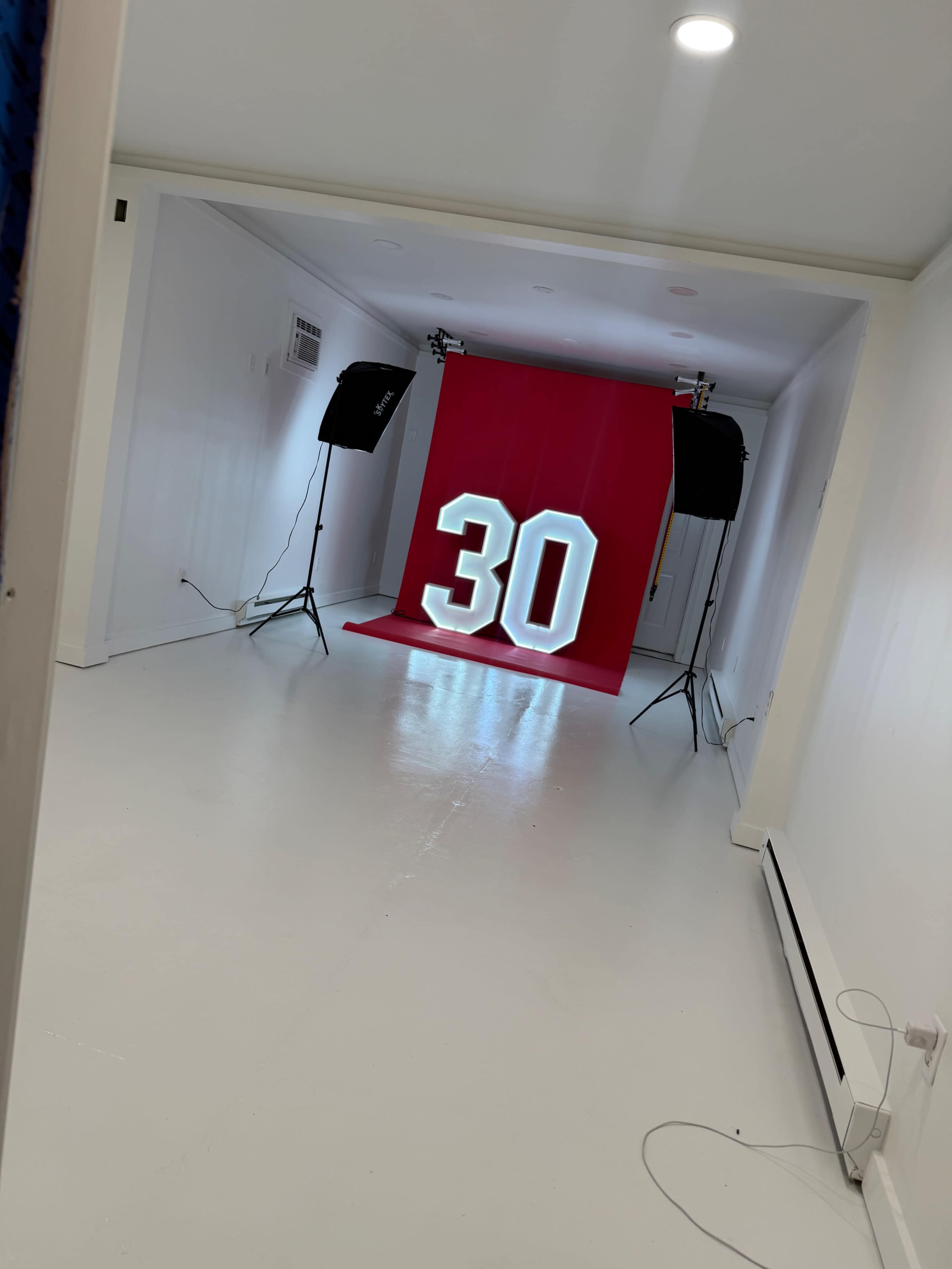 Modern White studio with unique props. Image in , North Chesterfield, VA