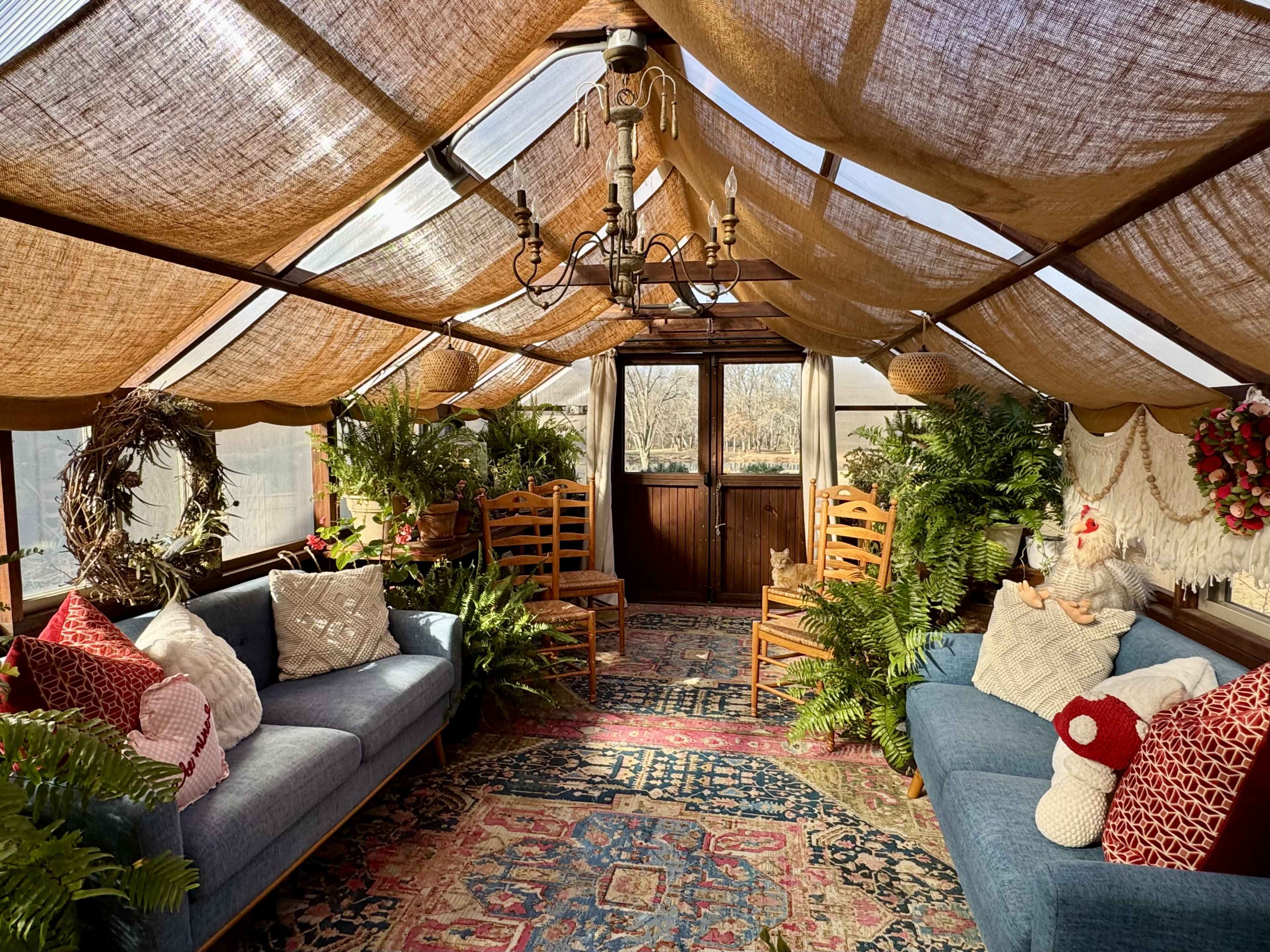 Valentine Elopement on 12 scenic acres in custom greenhouse Image in Mount Pleasant Township, Belton, MO