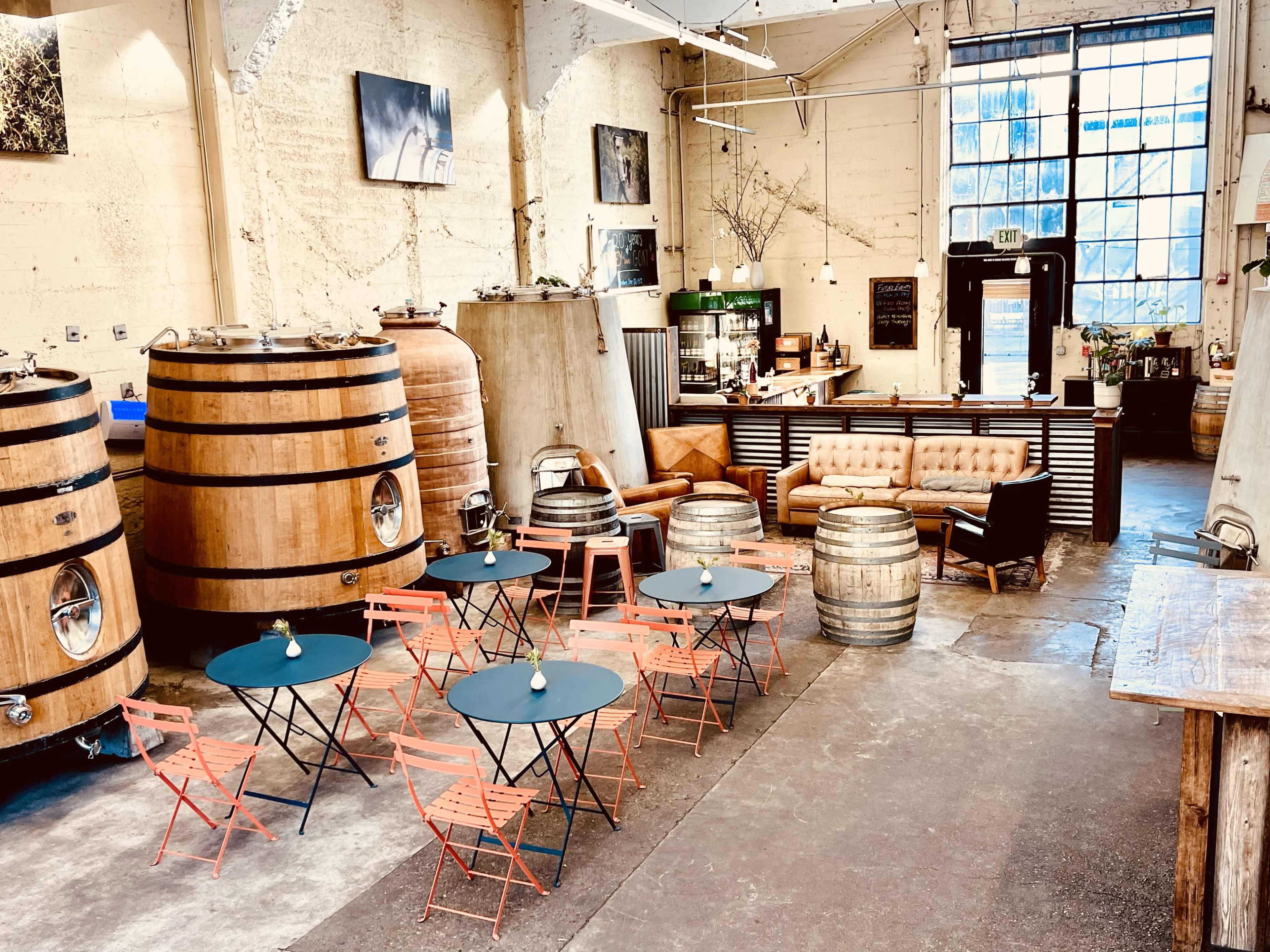 Donkey and Goat Winery and Event Space in Berkeley CA. Image in Northwest Berkeley, Berkeley, CA