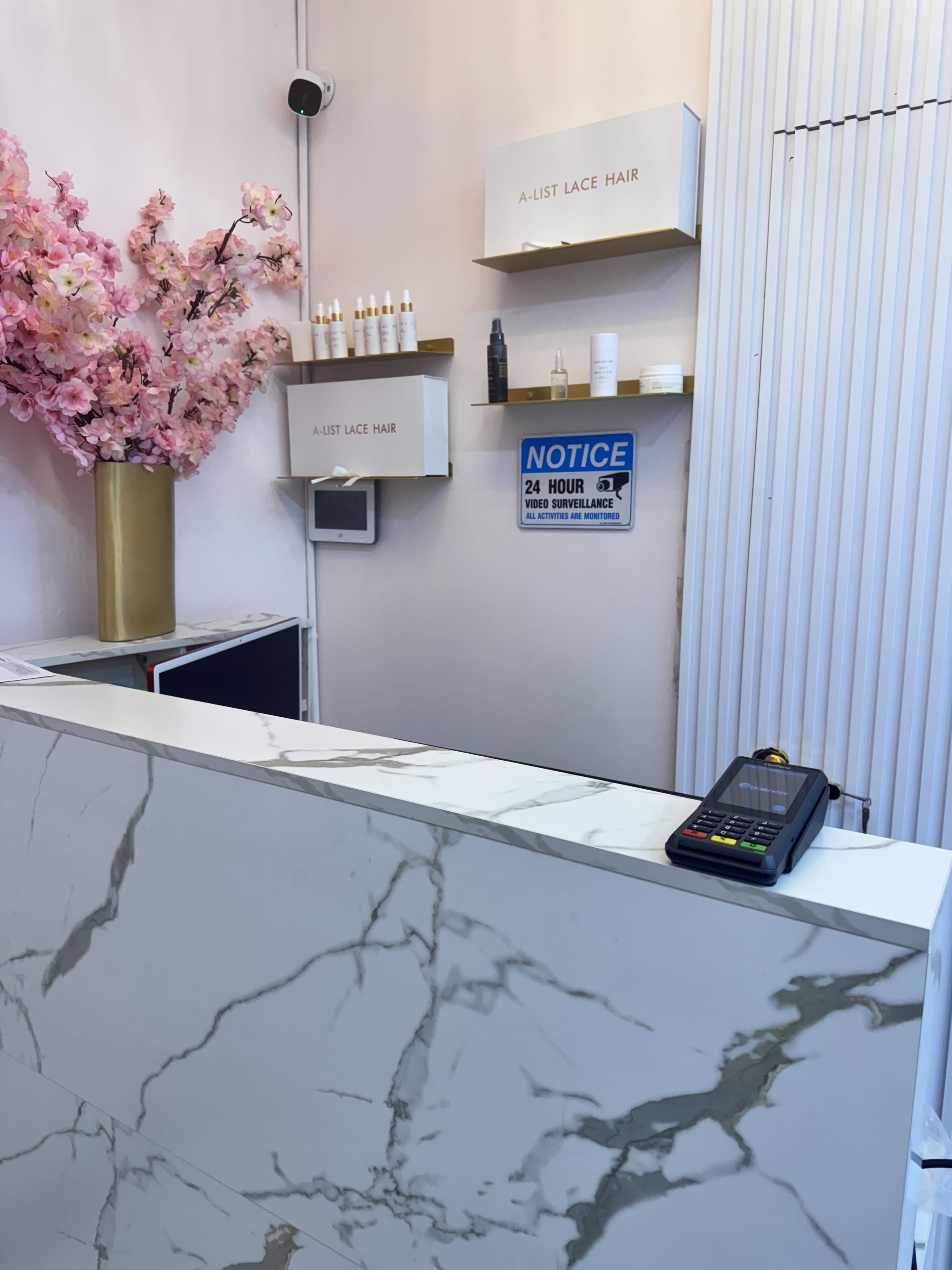 Elegant Pink Venue in Downtown NYC: Ideal for Glam Services & Stylish Events Image in Midtown Manhattan, New York, NY