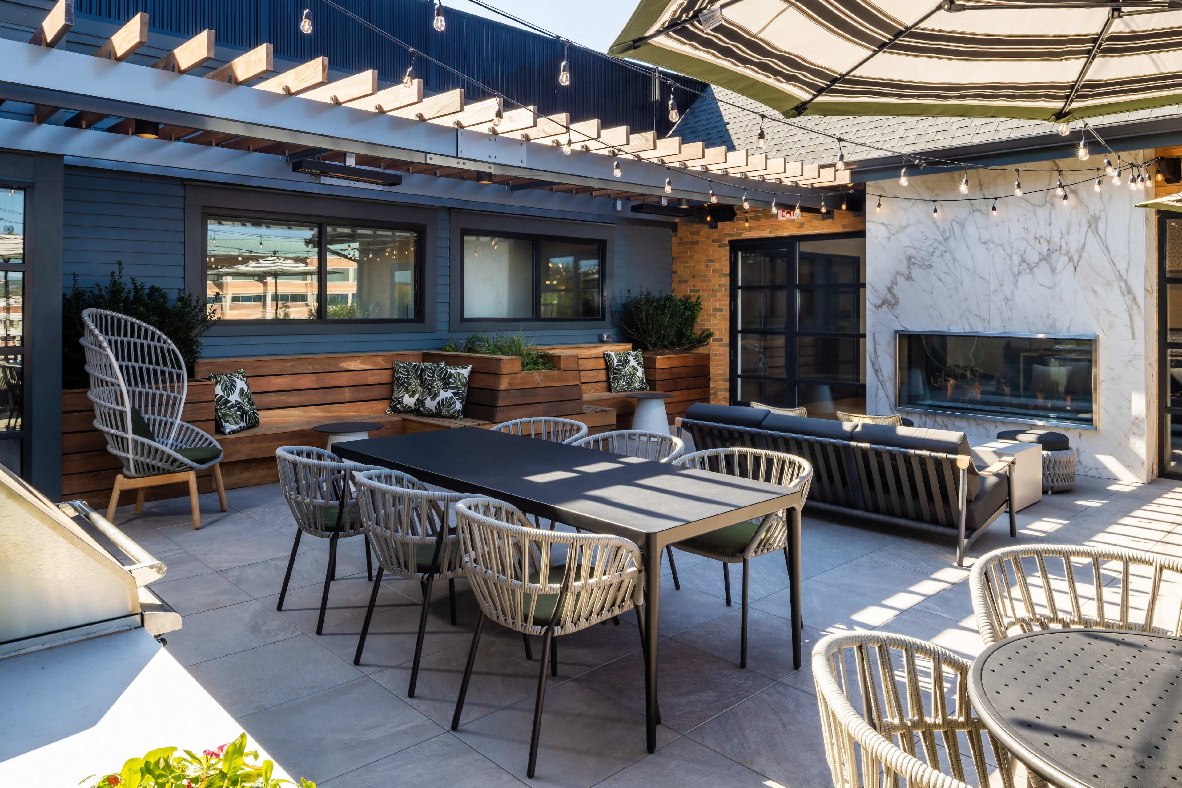 Interior Rooftop Lounge Perfect for your Next Gathering Image in Somerville, Somerville, NJ