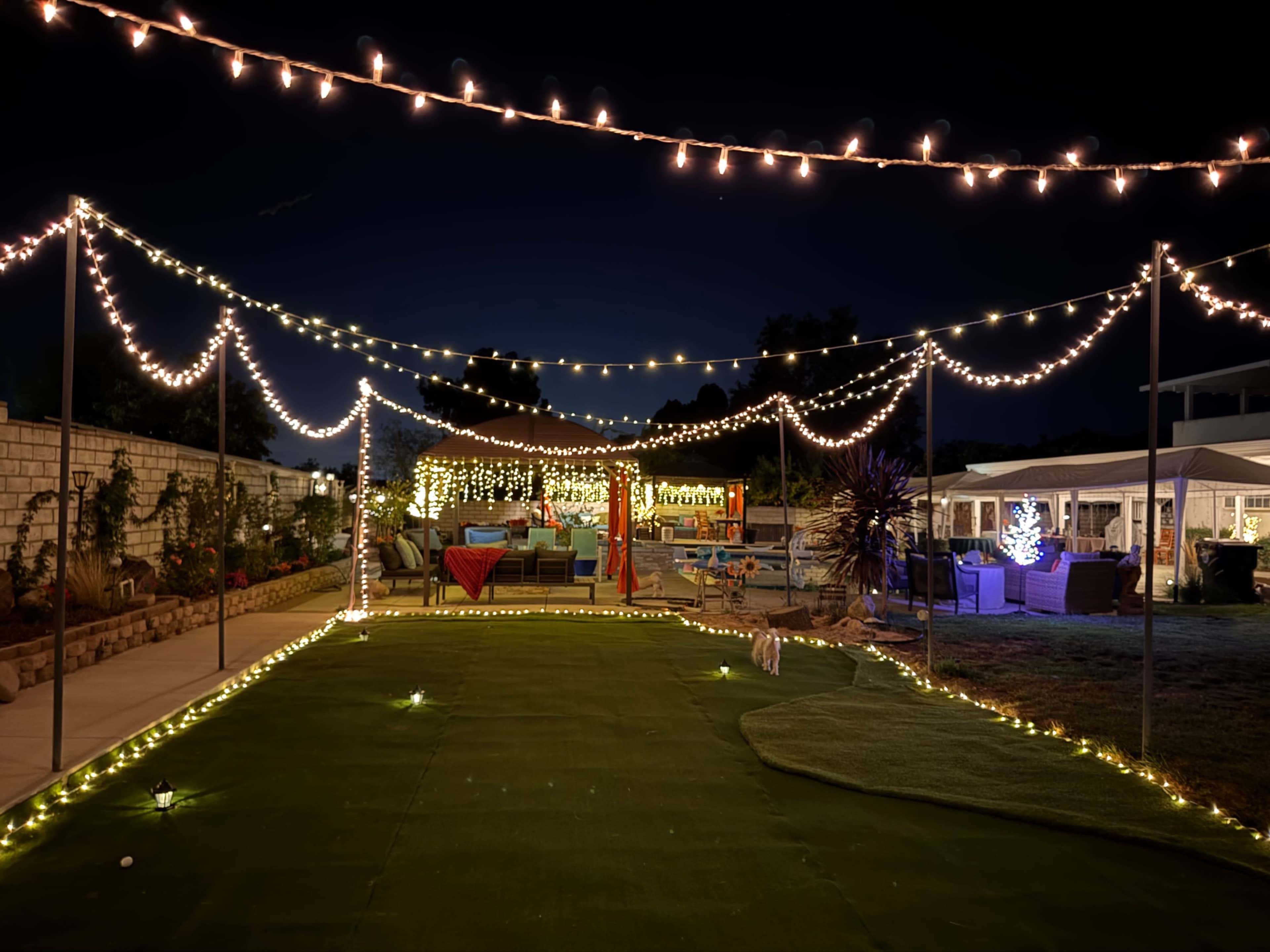 Elegant and magical backyard event space Image in Mentone, Mentone, CA