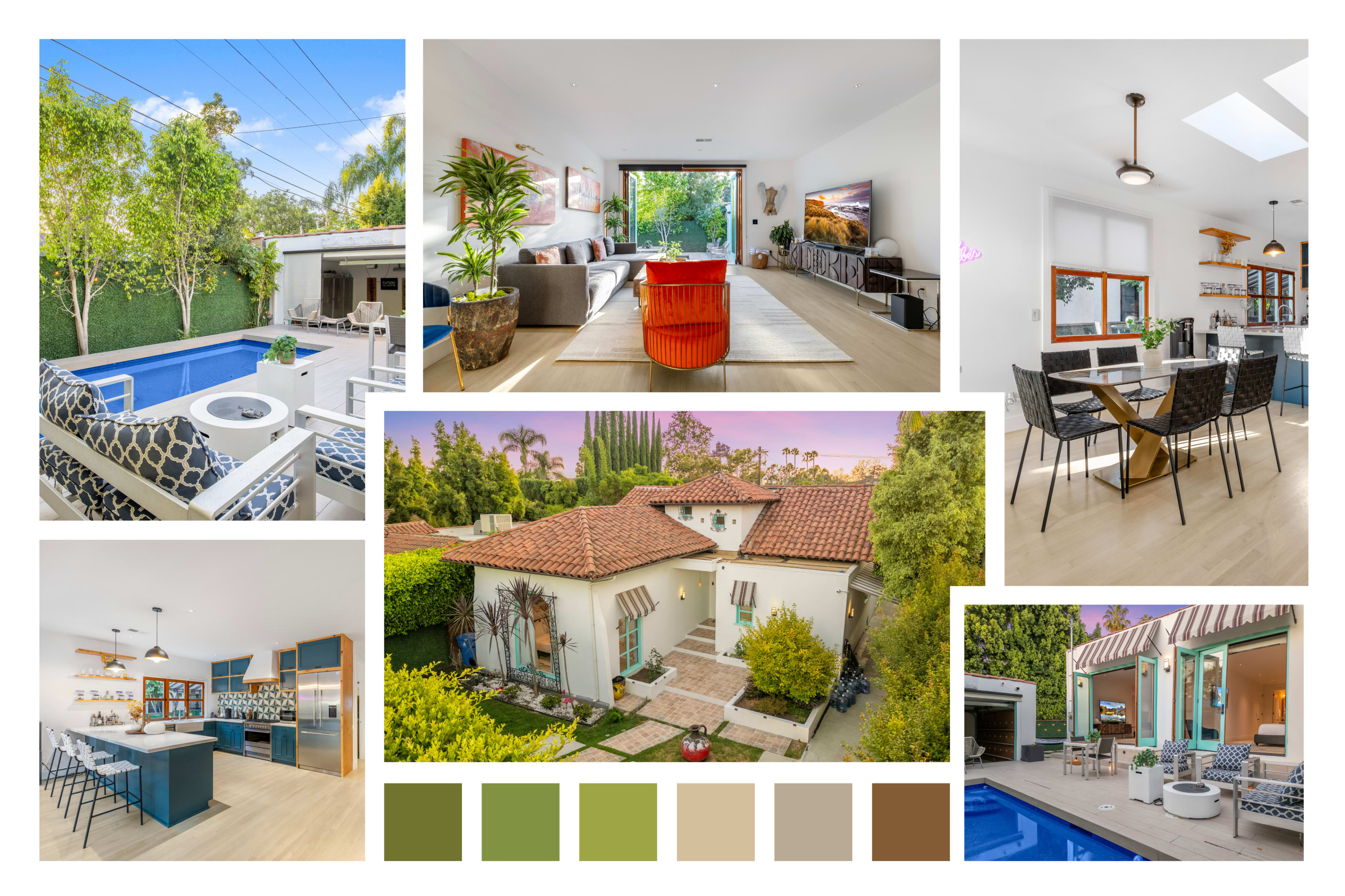 COLOR-POP CASITA W/ POOL & RETRO CHARM Image in Beverly Grove, Los Angeles, CA