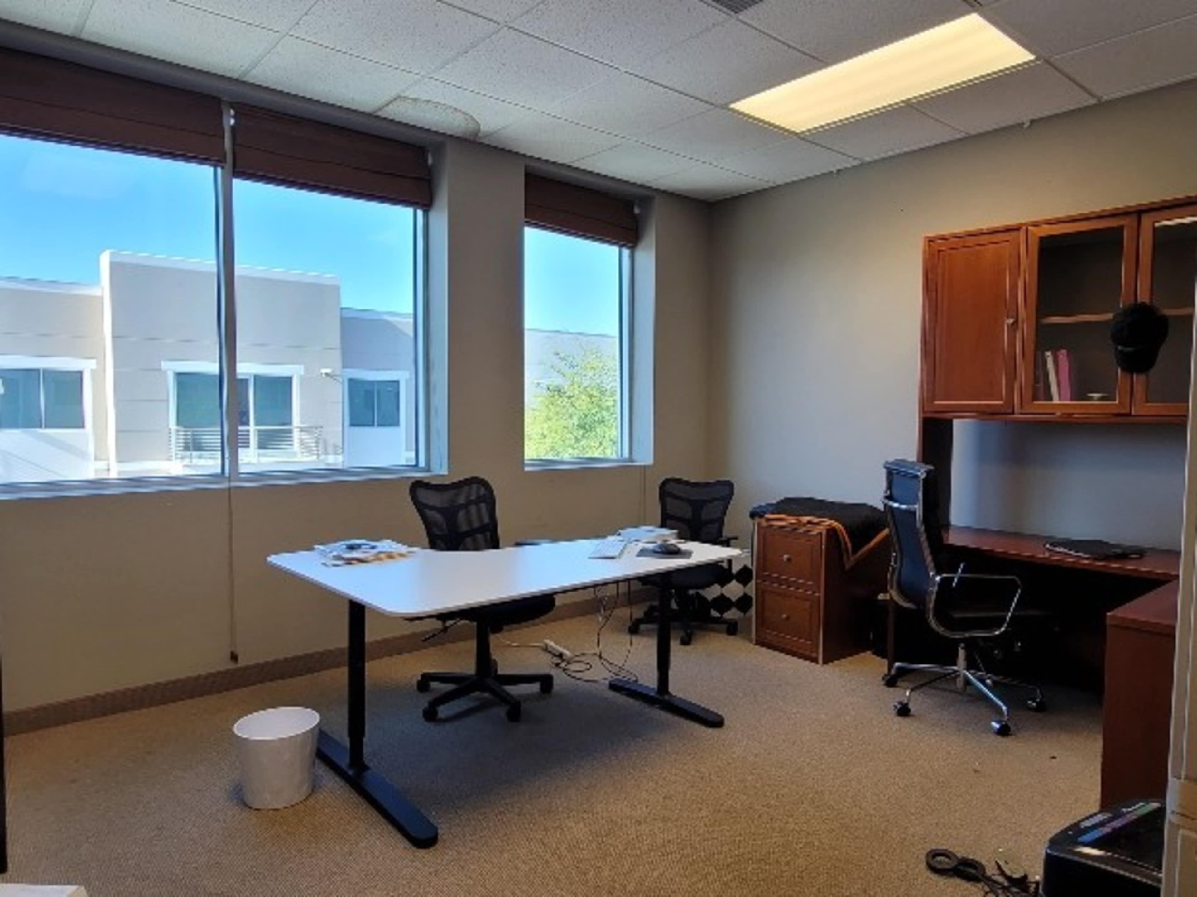 Upstairs office