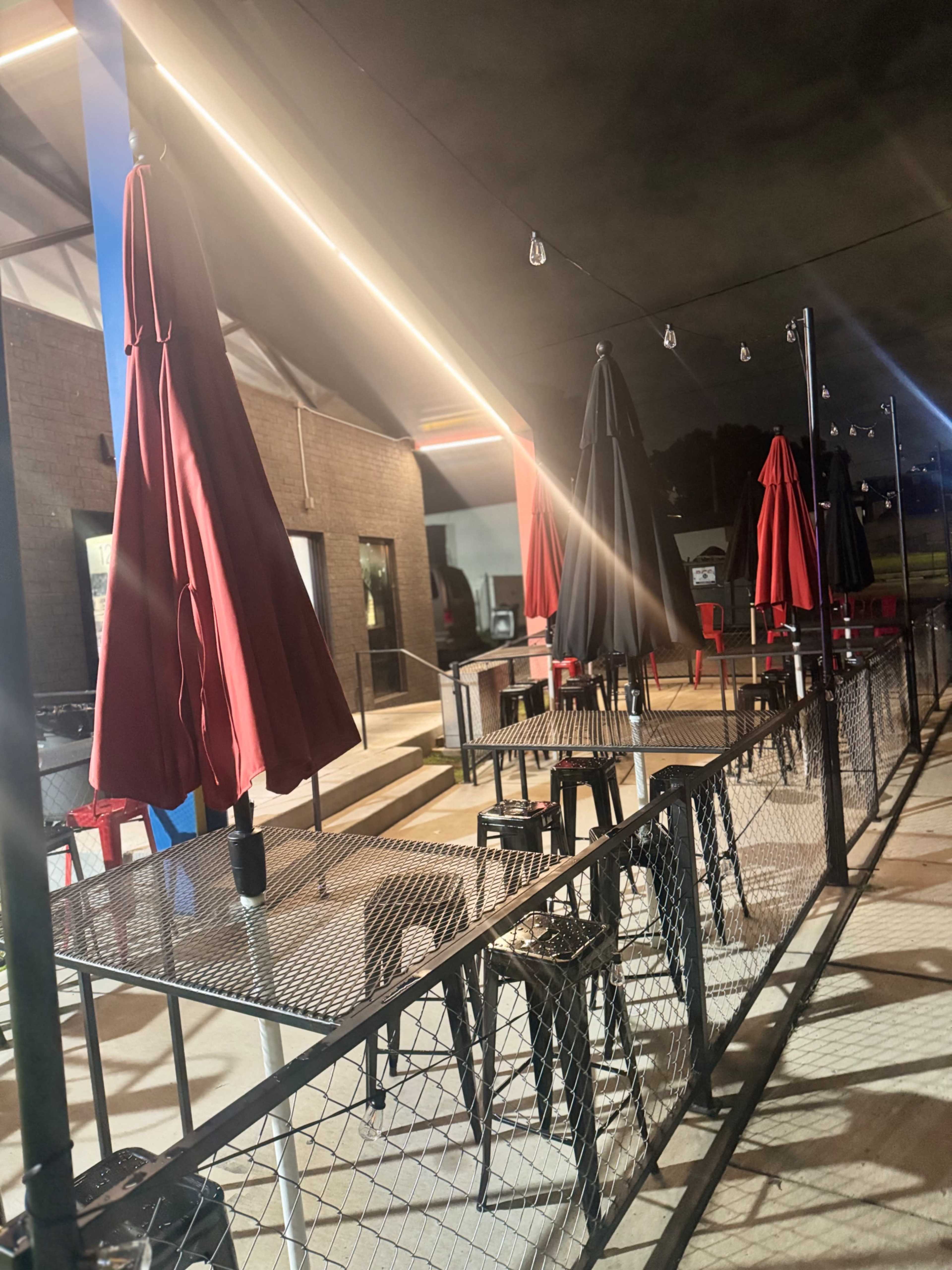 Art gallery  inspired restaurant  with outdoor seating Image in Jones/Buena Vista, Nashville, TN